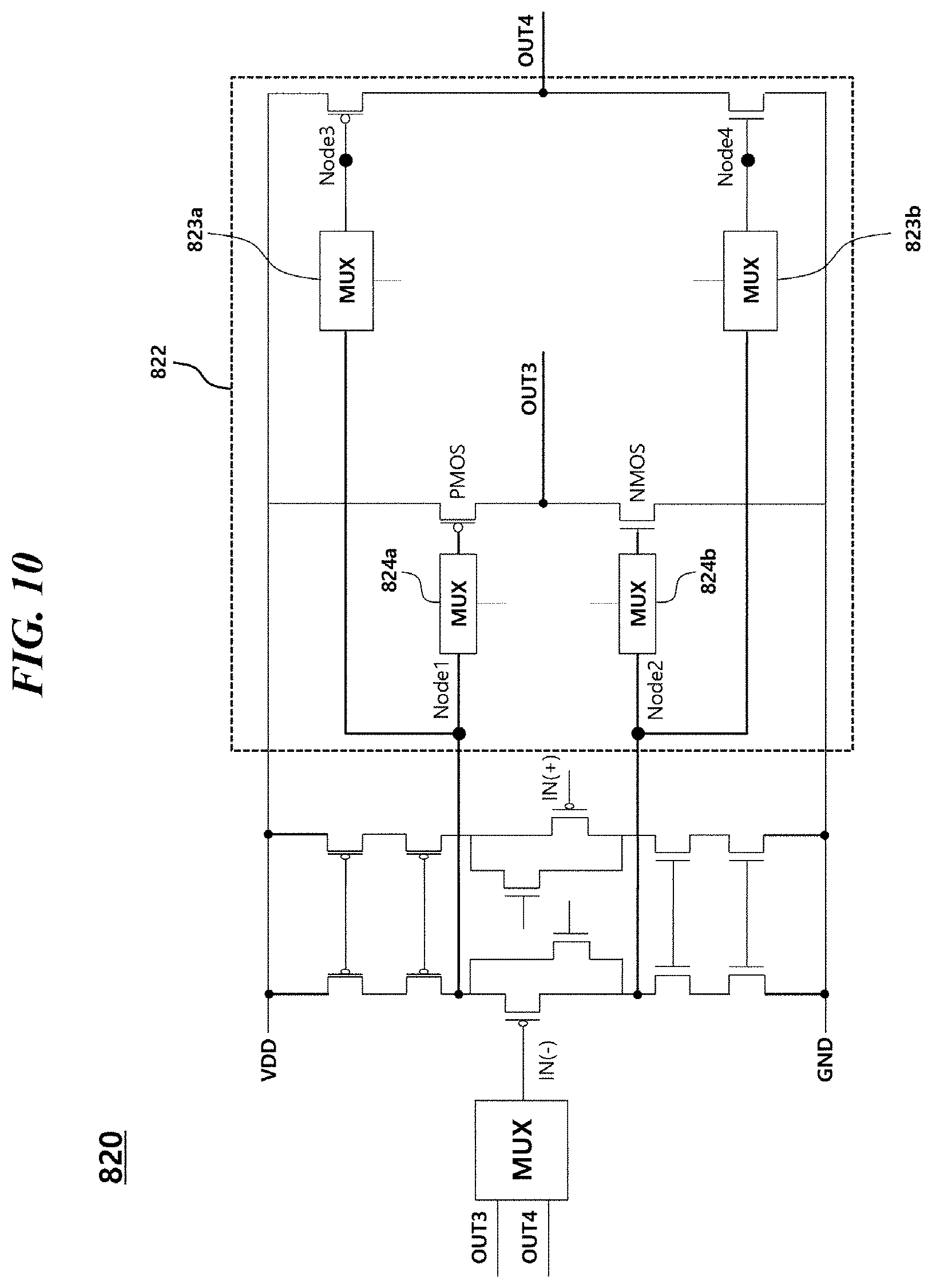 Patent US11854463 Figure 10 – Data driving integrated circuit and method of driving the same