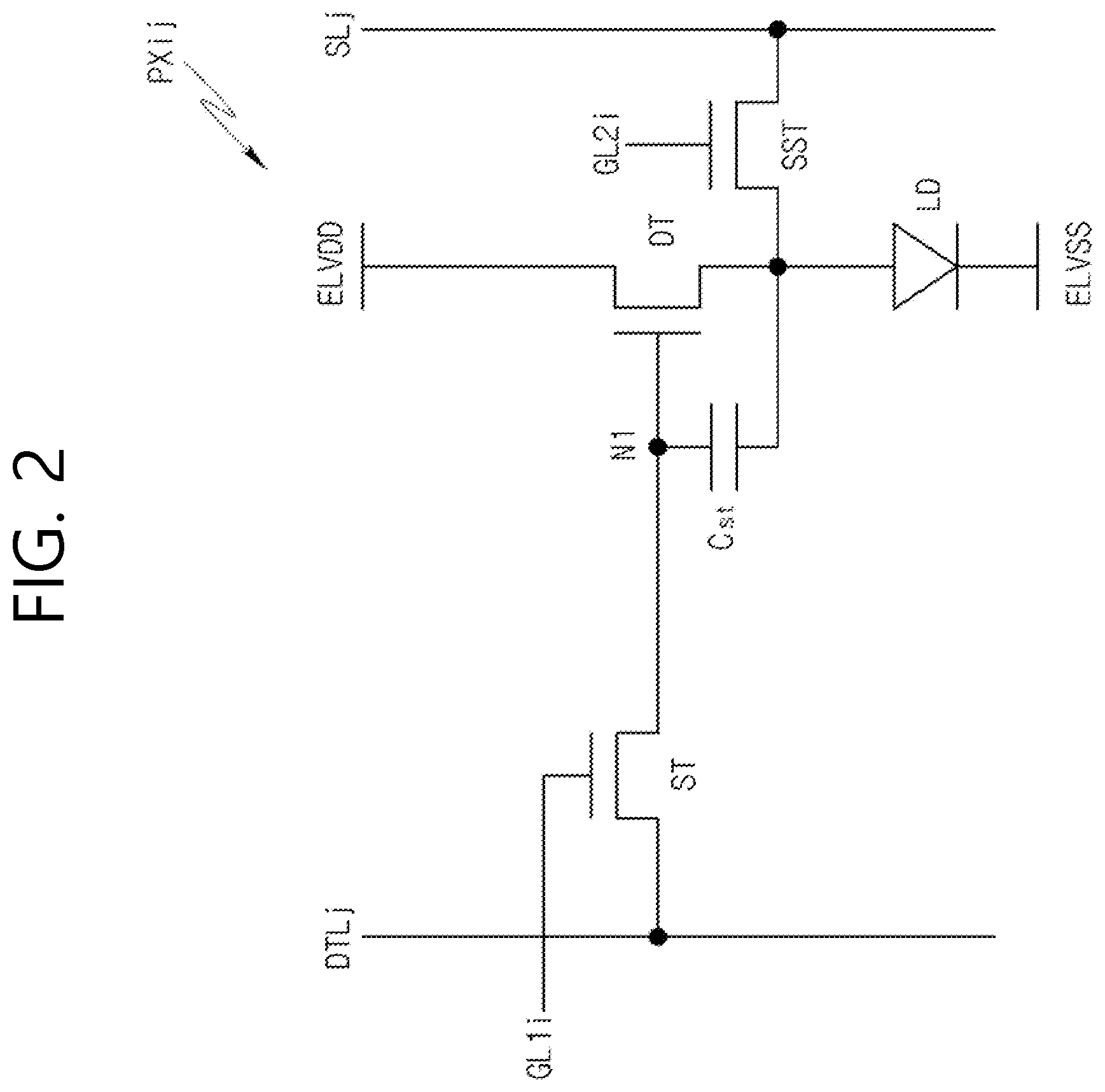 Patent US11854467 Figure 2 – Gate driver including dummy output buffer and display device including same