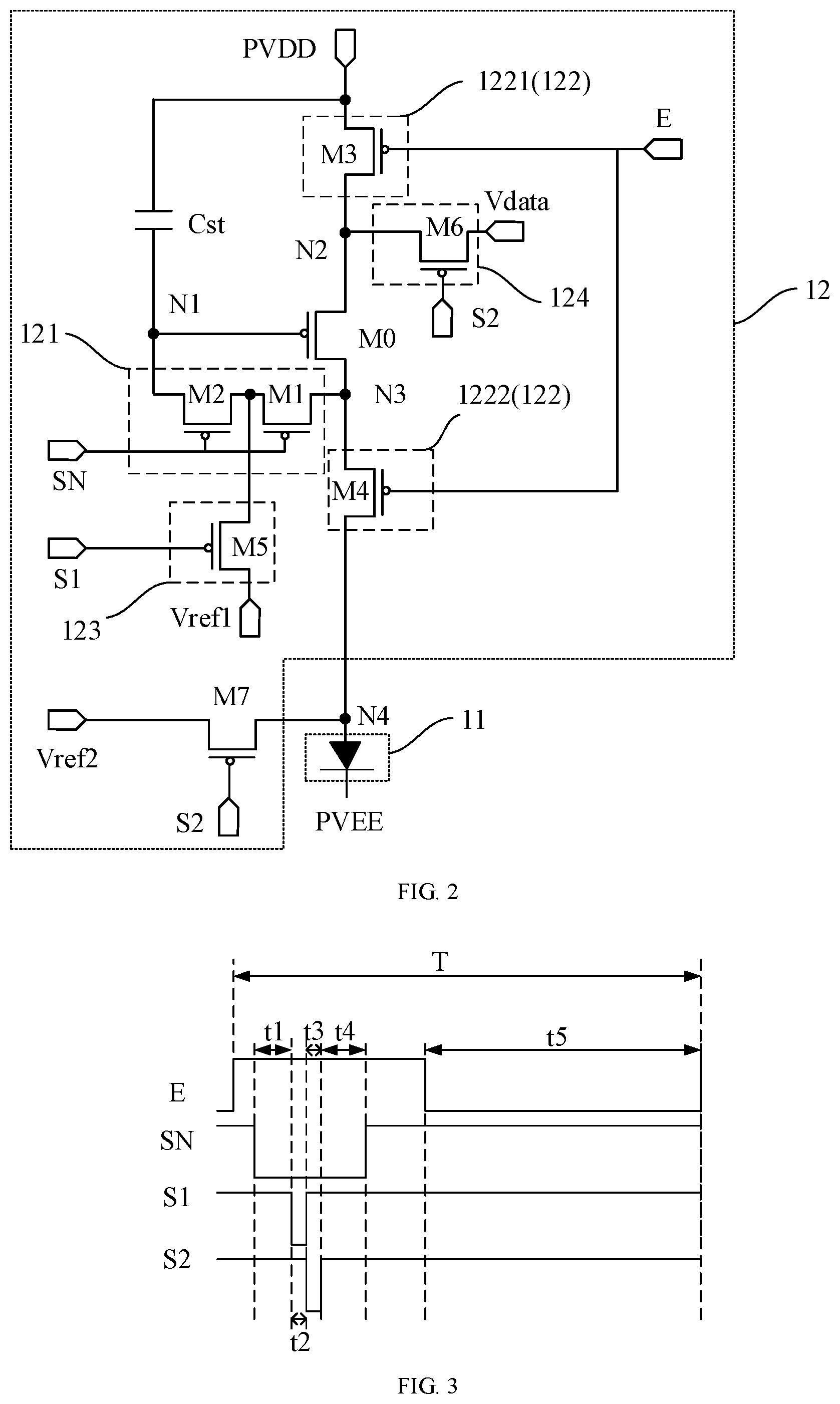Patent US11854468 Figure 2 – Display panel having narrow bezel and display apparatus thereof