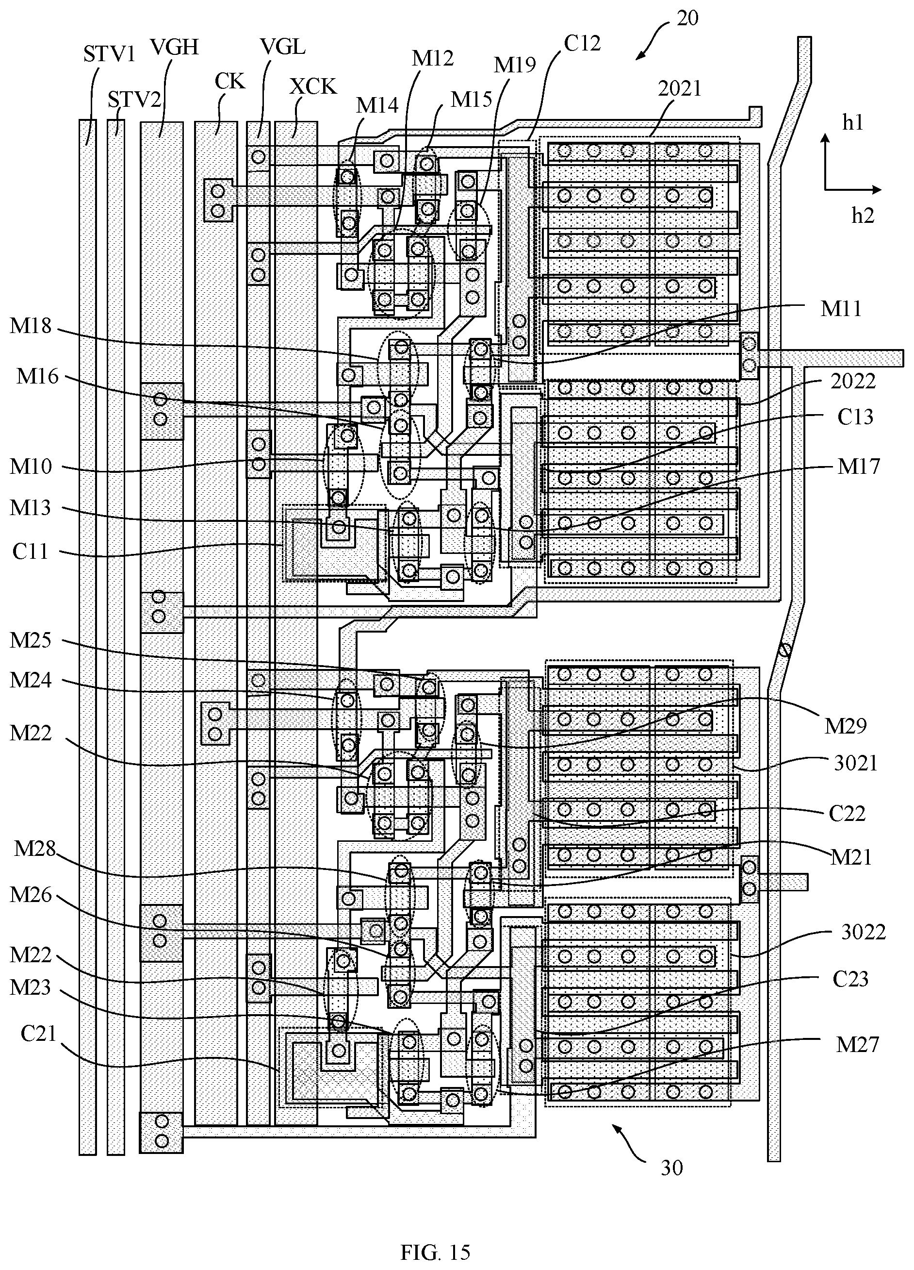 Patent US11854468 Figure 11 – Display panel having narrow bezel and display apparatus thereof