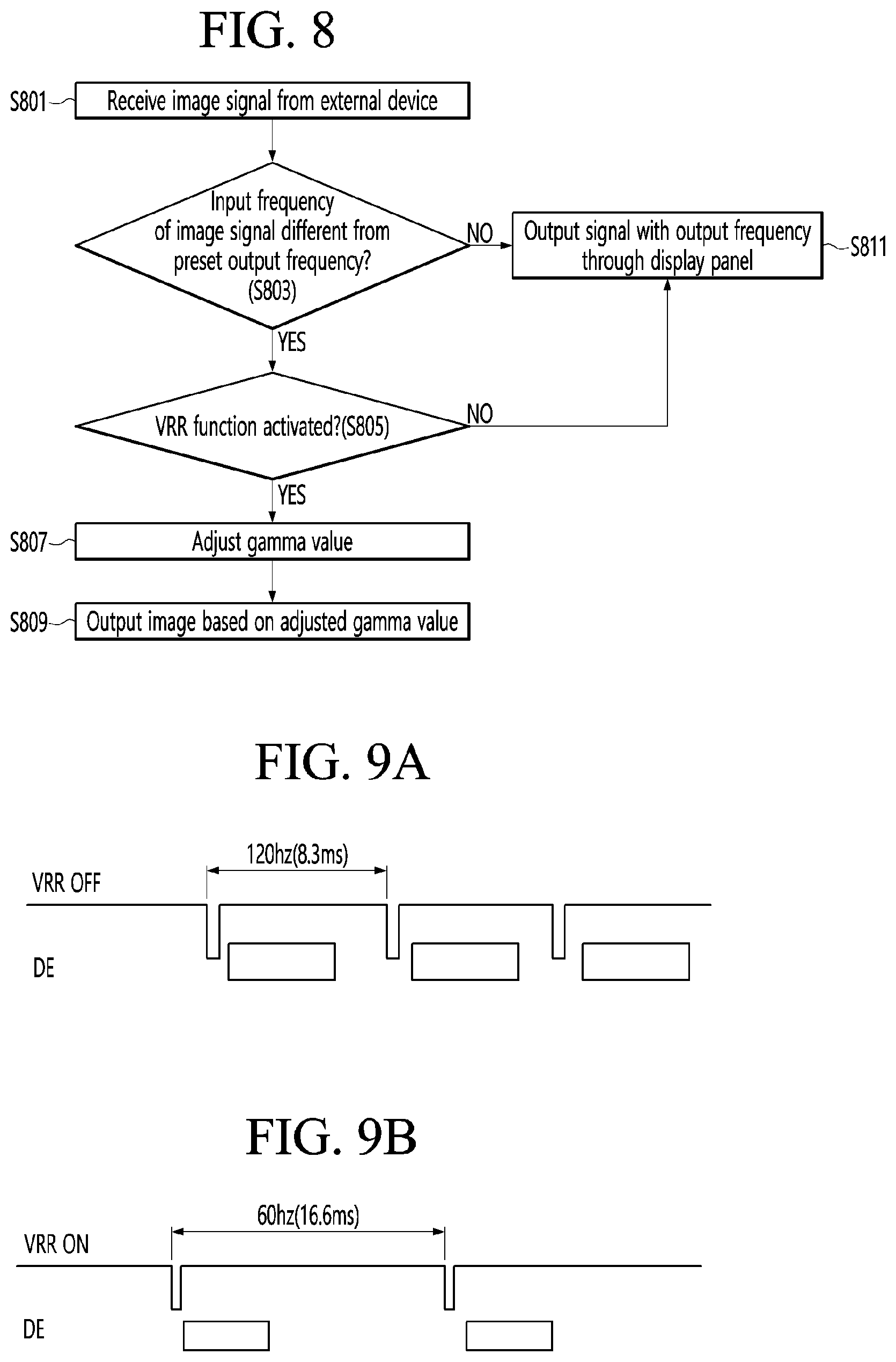 Patent US11854475 Figure 8 – Display device