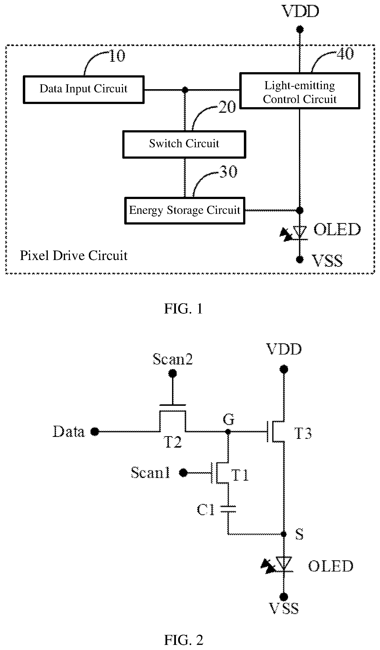 Patent US11854482 Figure 1 – Pixel drive circuit and display panel