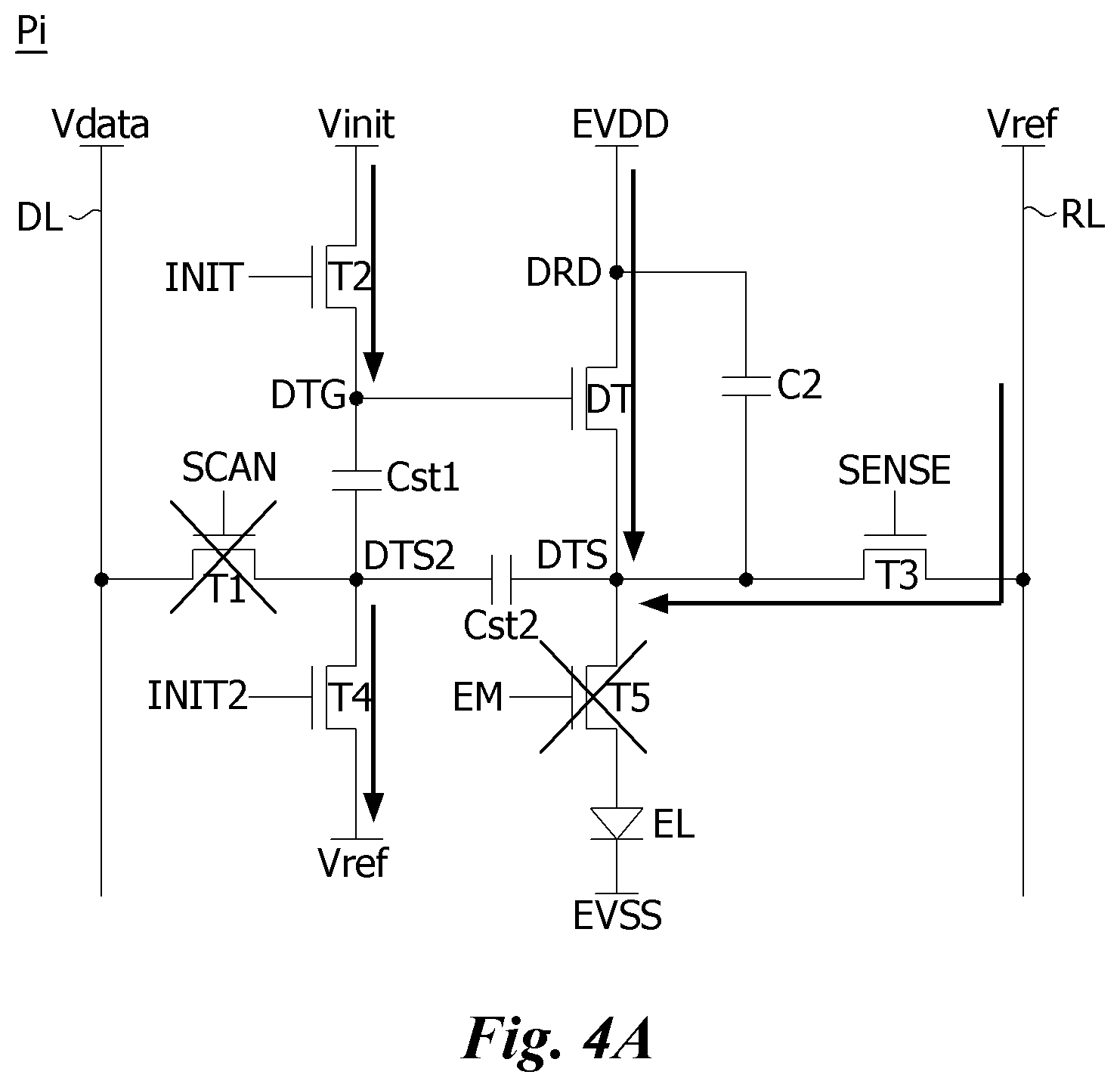 Patent US11854484 Figure 4 – Pixel circuit and display device including the same