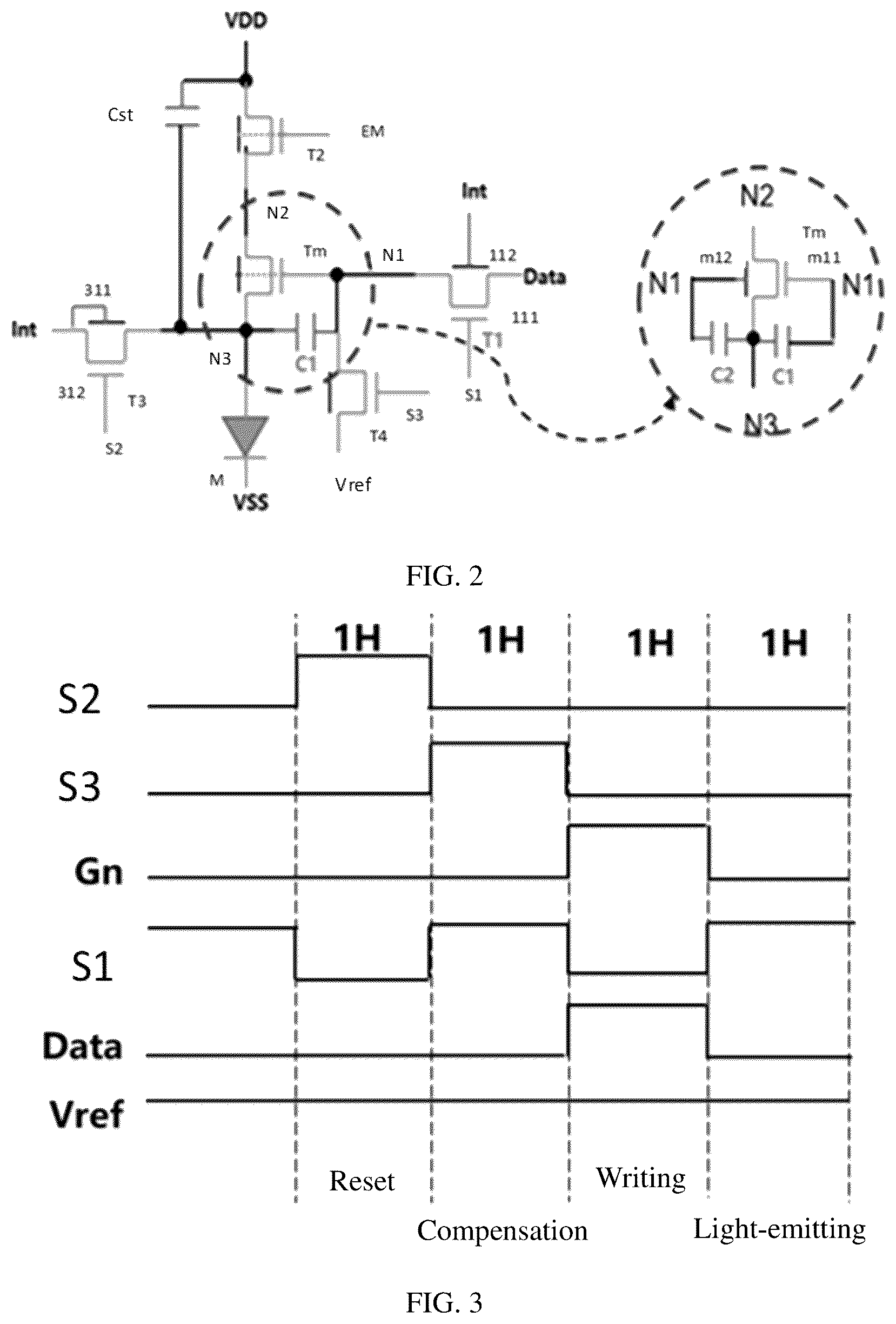 Patent US11854487 Figure 2 – Pixel drive circuit, display panel, and display device