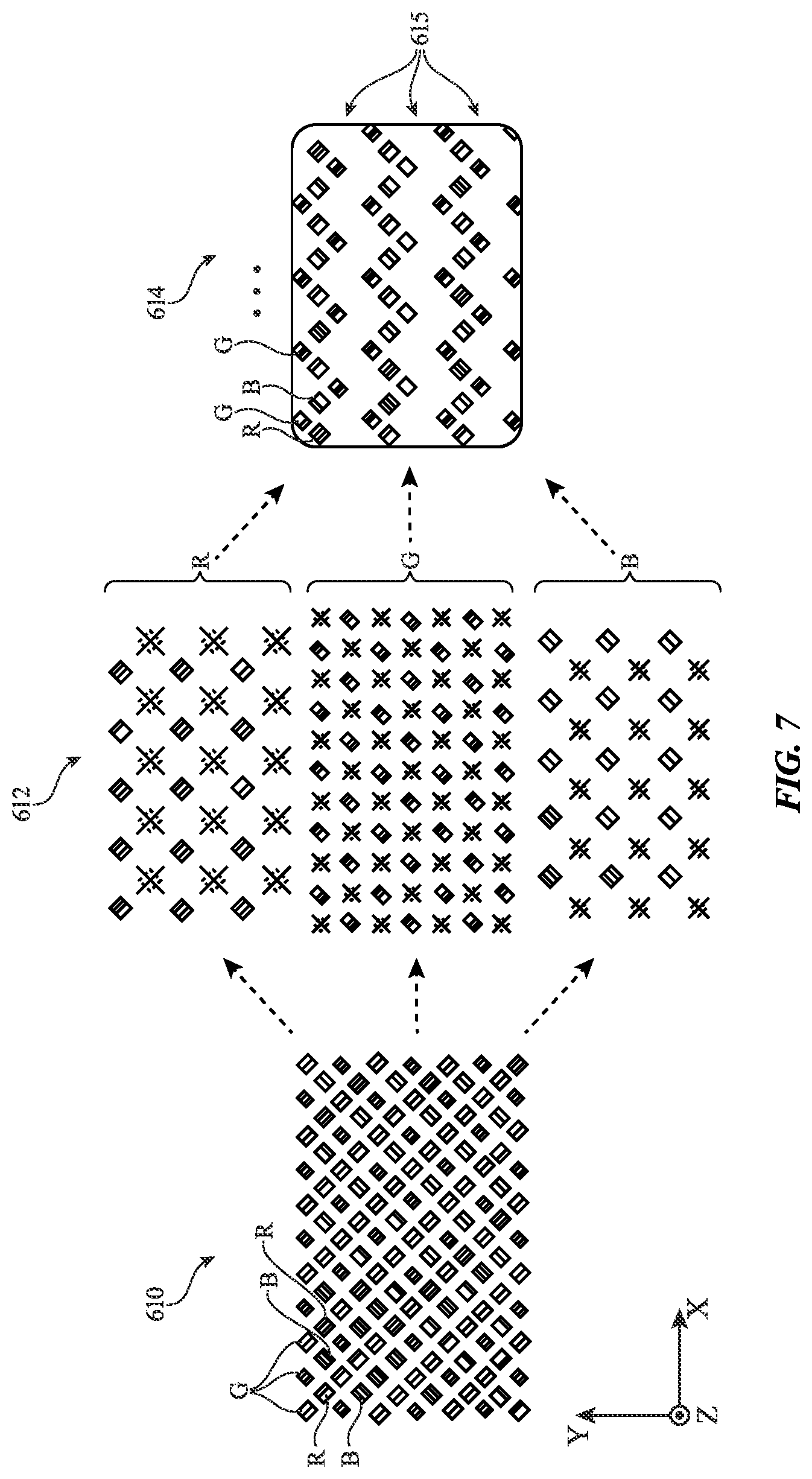 Patent US11854490 Figure 9 – Displays with gate driver circuitry in an active area