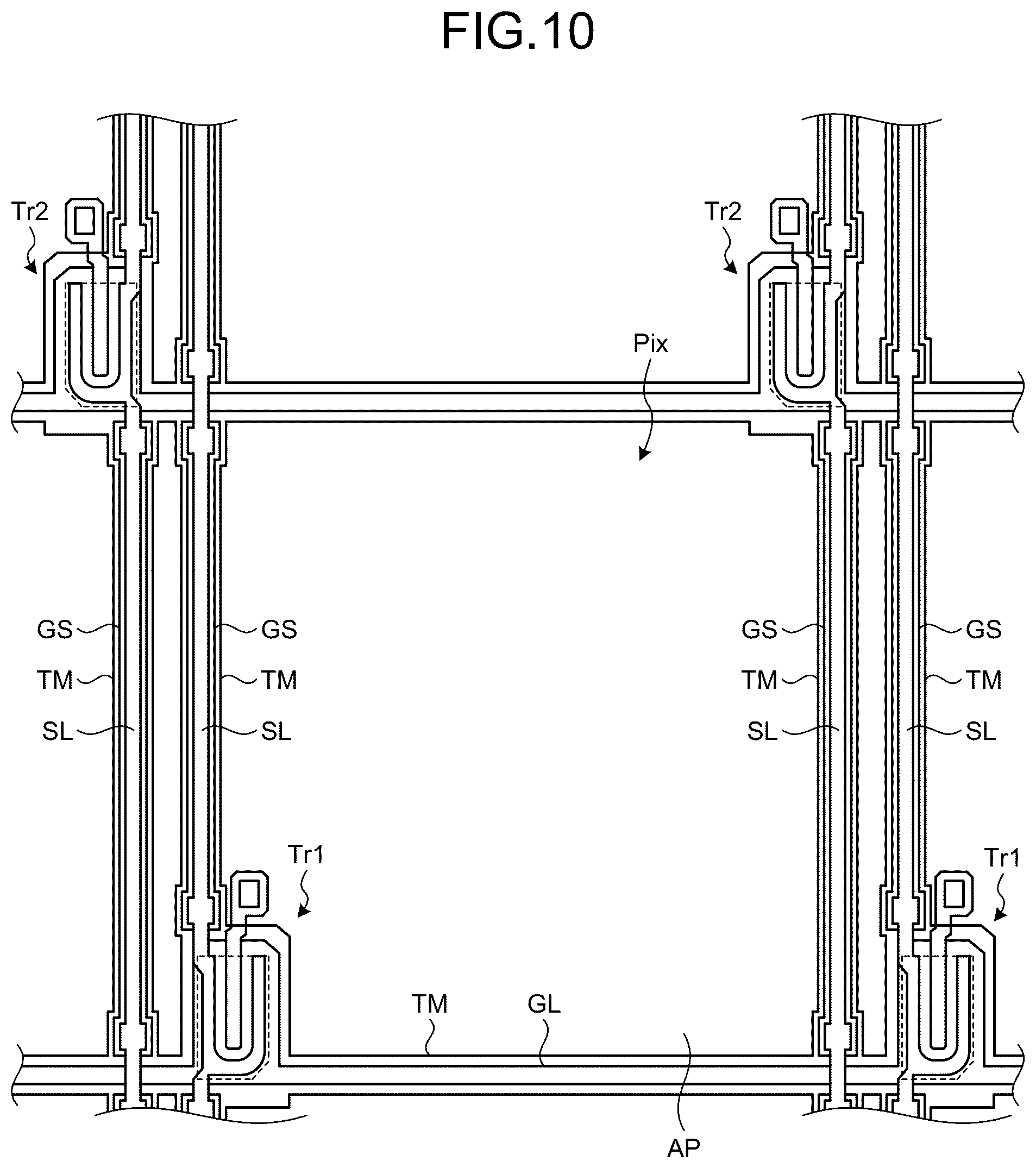 Patent US11854504 Figure 8 – Display device