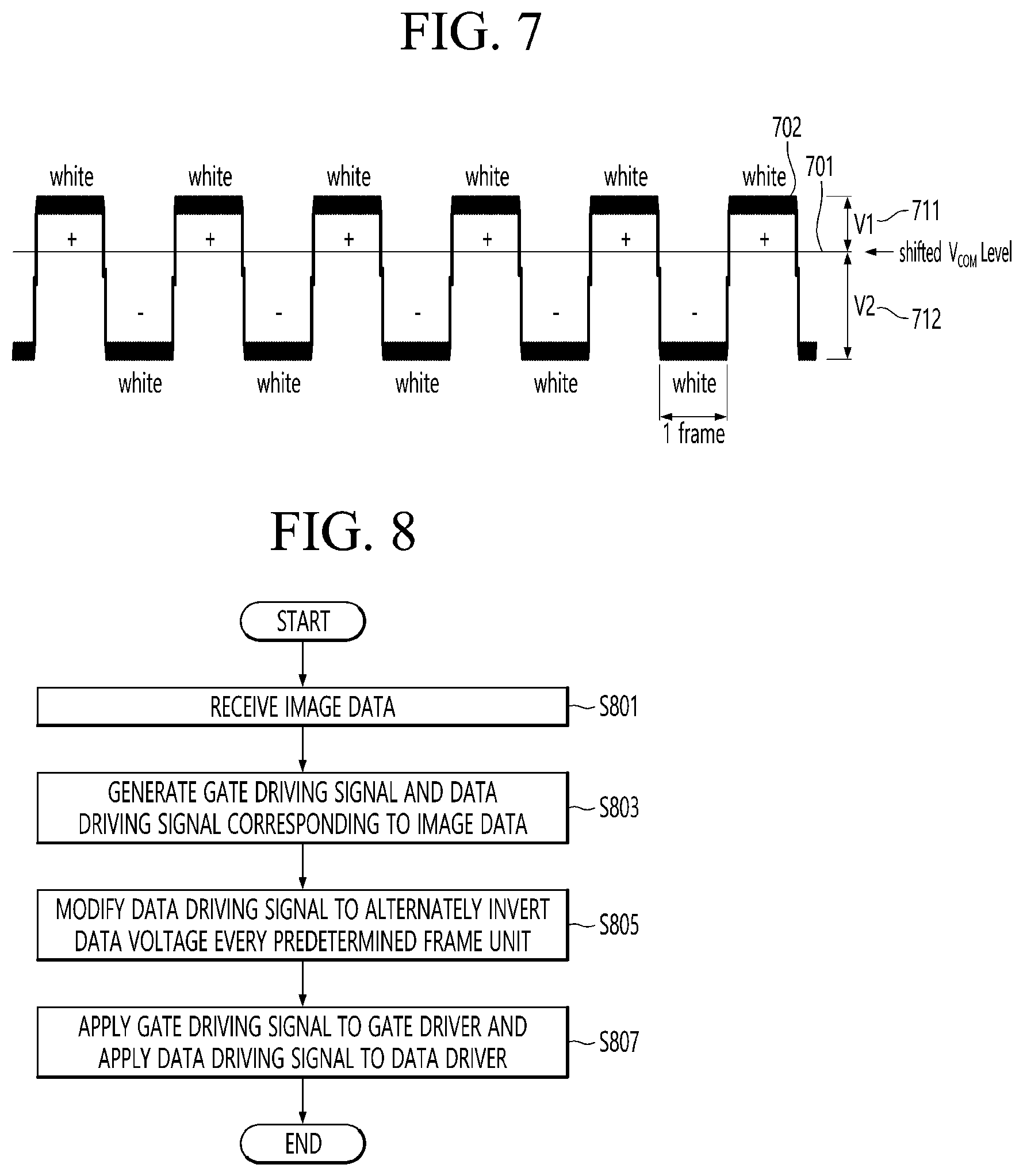 Patent US11854507 Figure 6 – Liquid crystal display device and operation method thereof