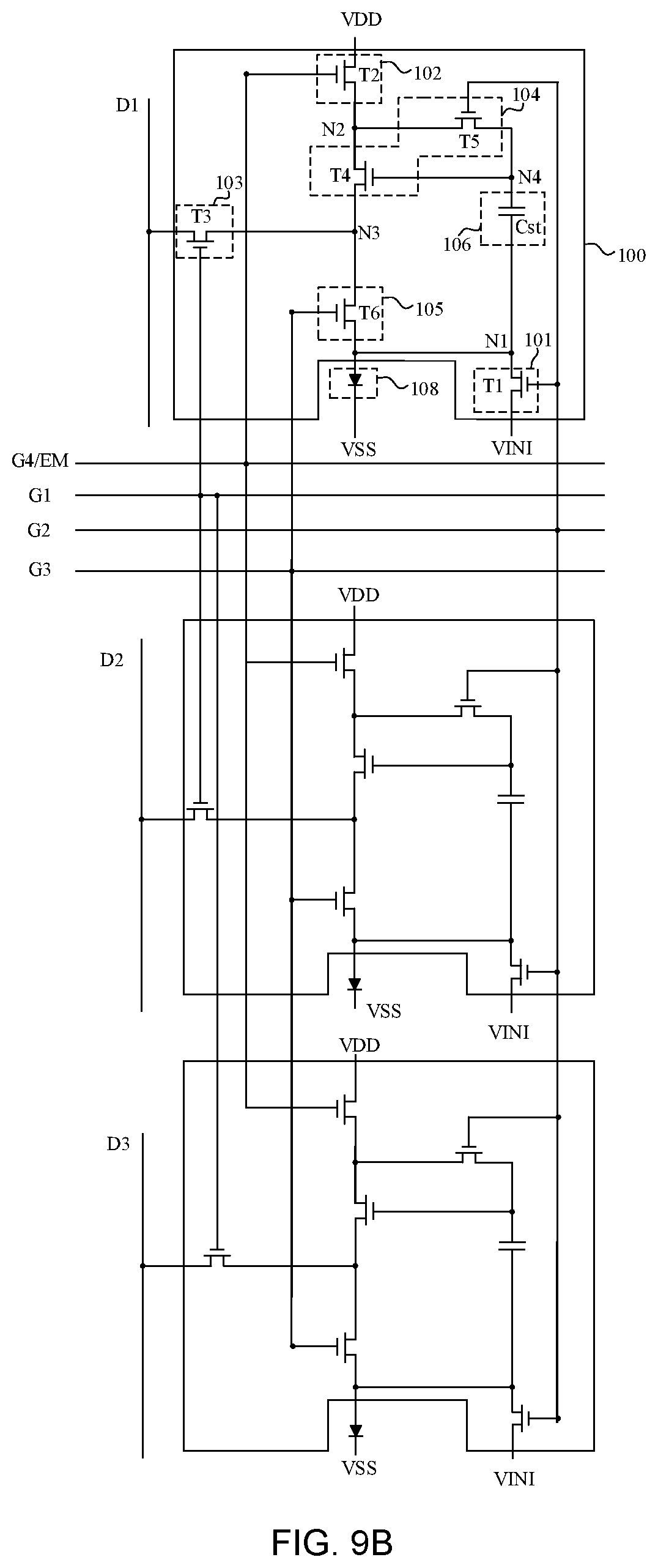 Patent US11854509 Figure 10 – Display substrate and driving method conducive to reduce total number of gate scan lines narrowing bezel of display substate