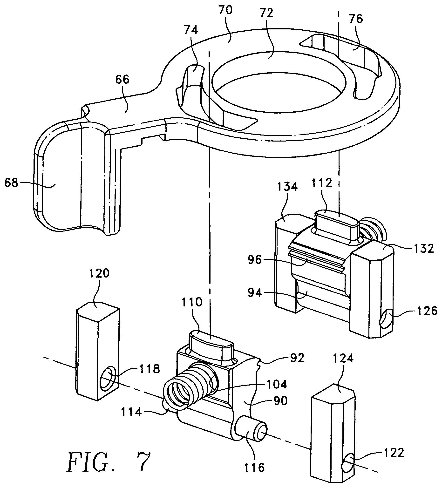 Patent US11854516 Figure 7 – Slip nut assembly
