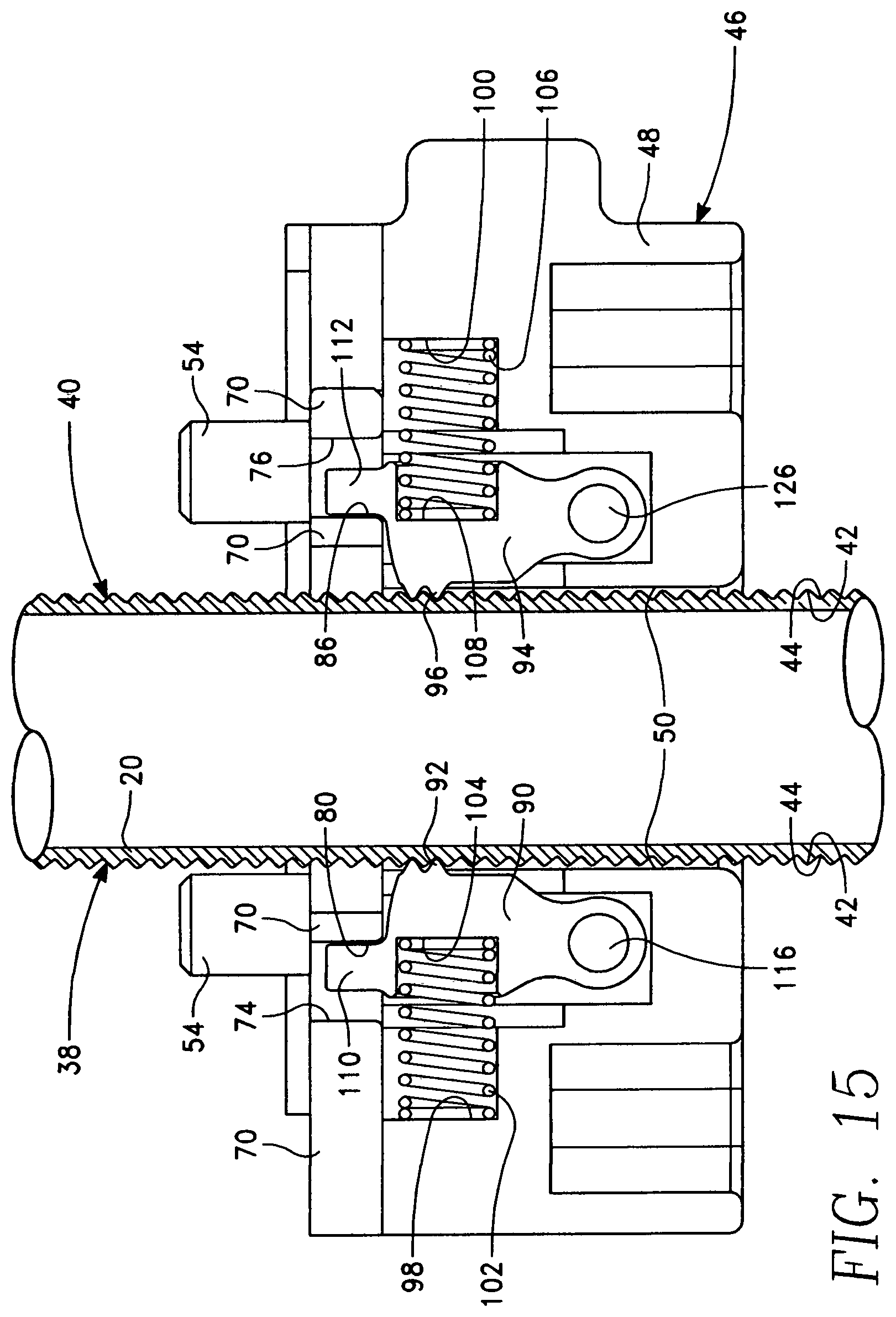 Patent US11854516 Figure 15 – Slip nut assembly