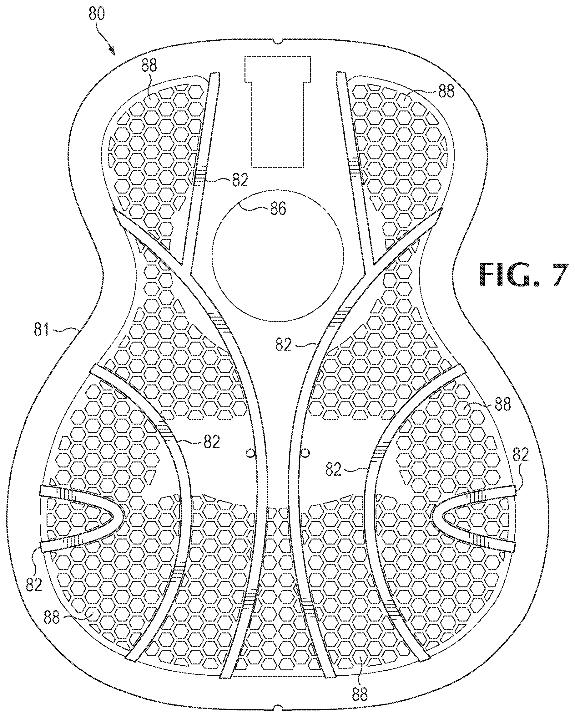 Patent US11854517 Figure 6 – Soundboards and backboards for acoustic stringed instruments