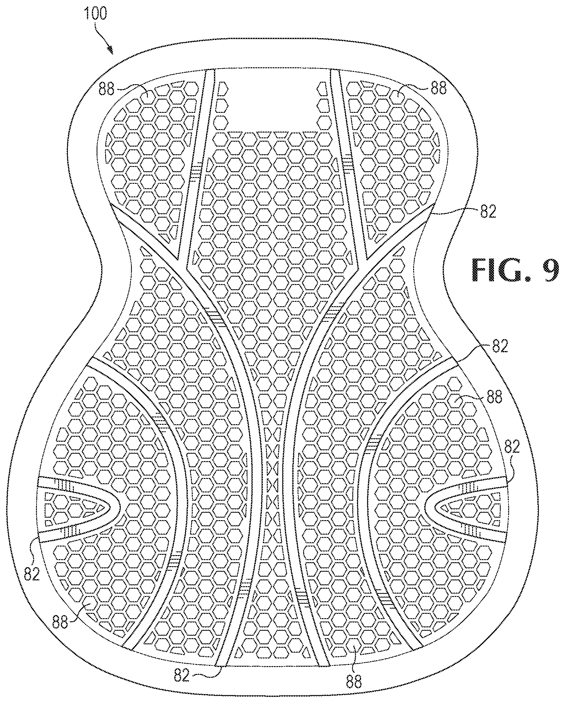 Patent US11854517 Figure 8 – Soundboards and backboards for acoustic stringed instruments