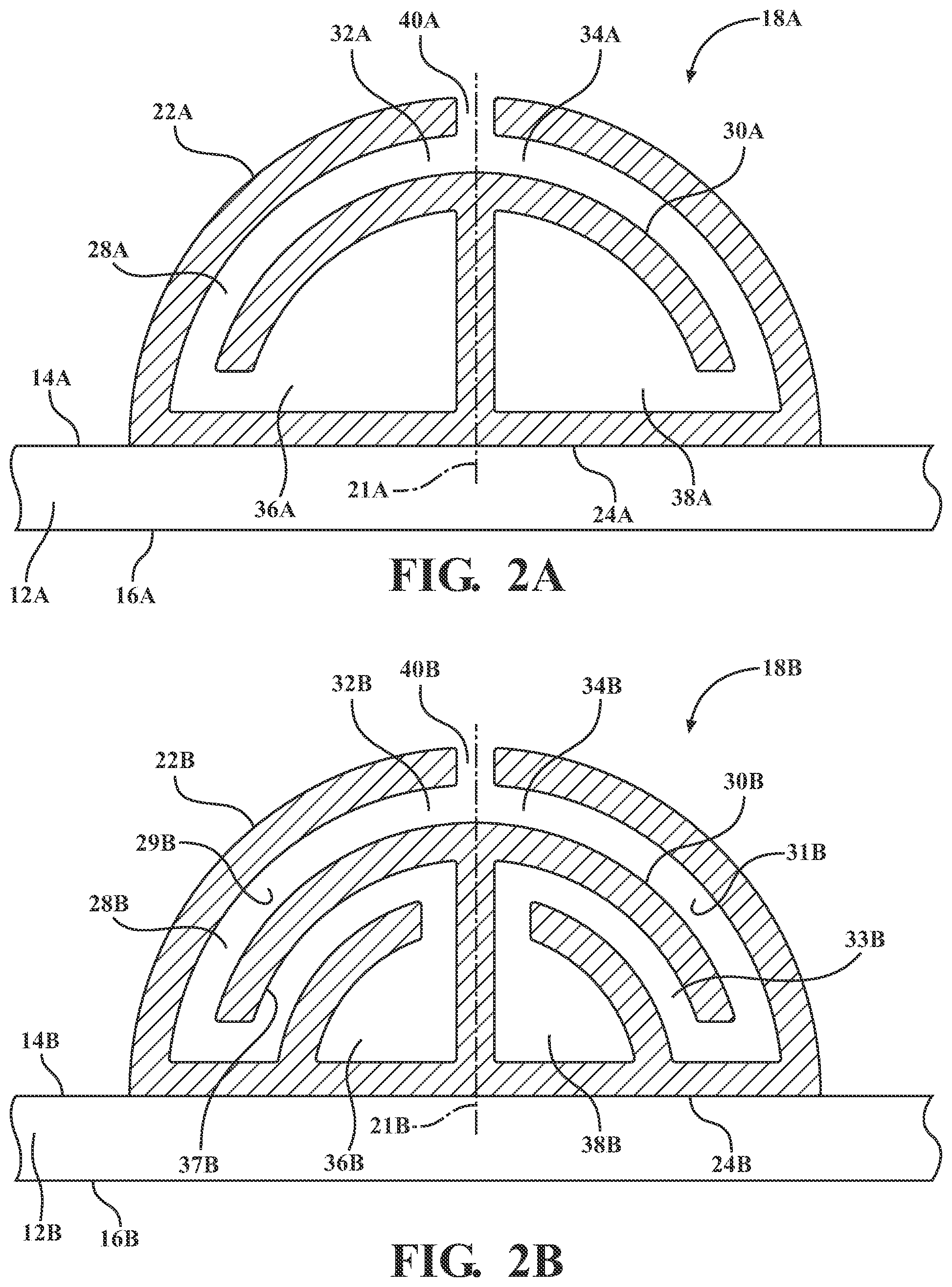 Patent US11854522 Figure 2 – Sound absorbing structure having one or more acoustic scatterers attached to a transparent panel