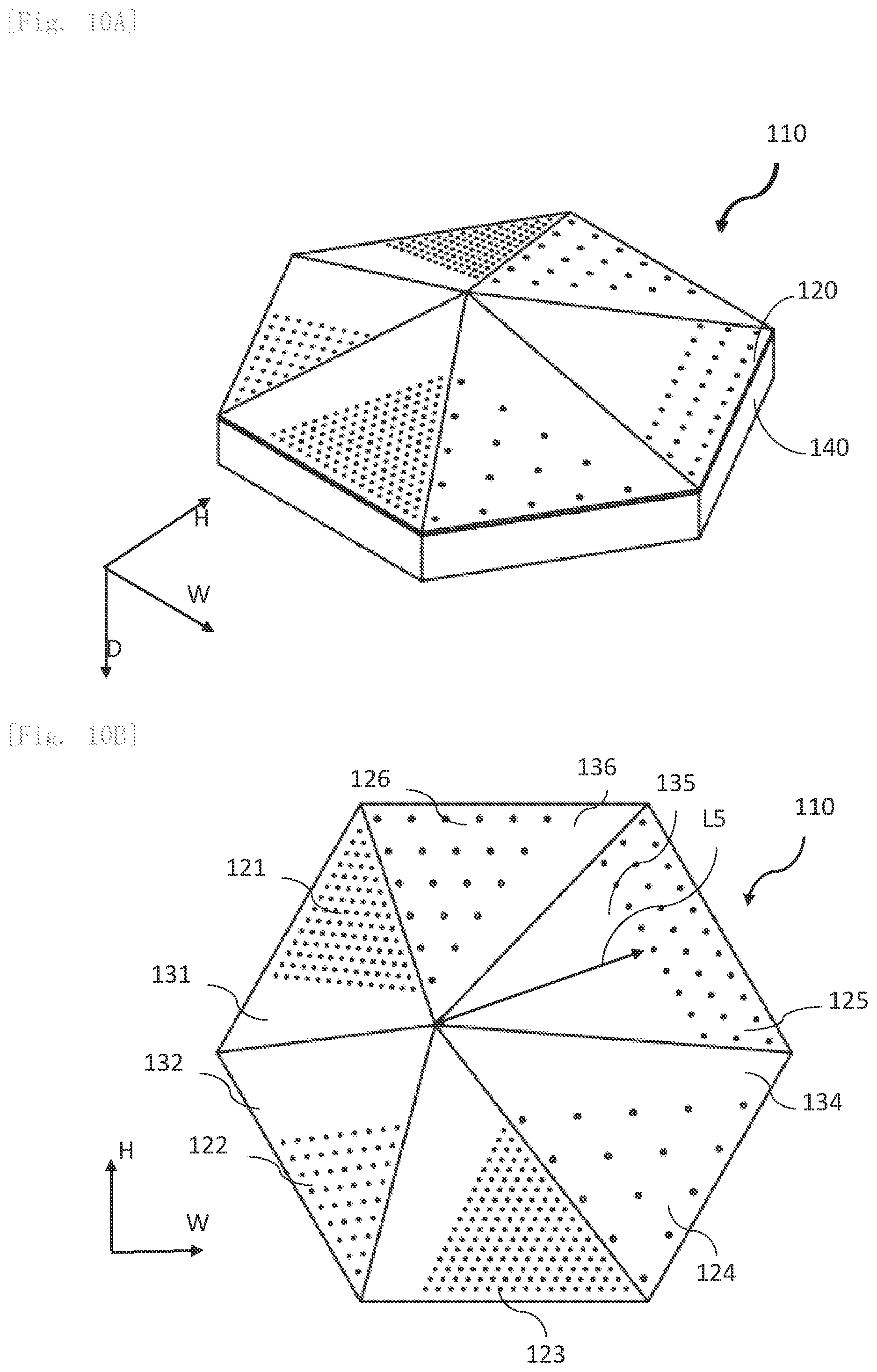 Patent US11854523 Figure 10 – Sound absorber, sound absorbing panel and sound absorbing wall