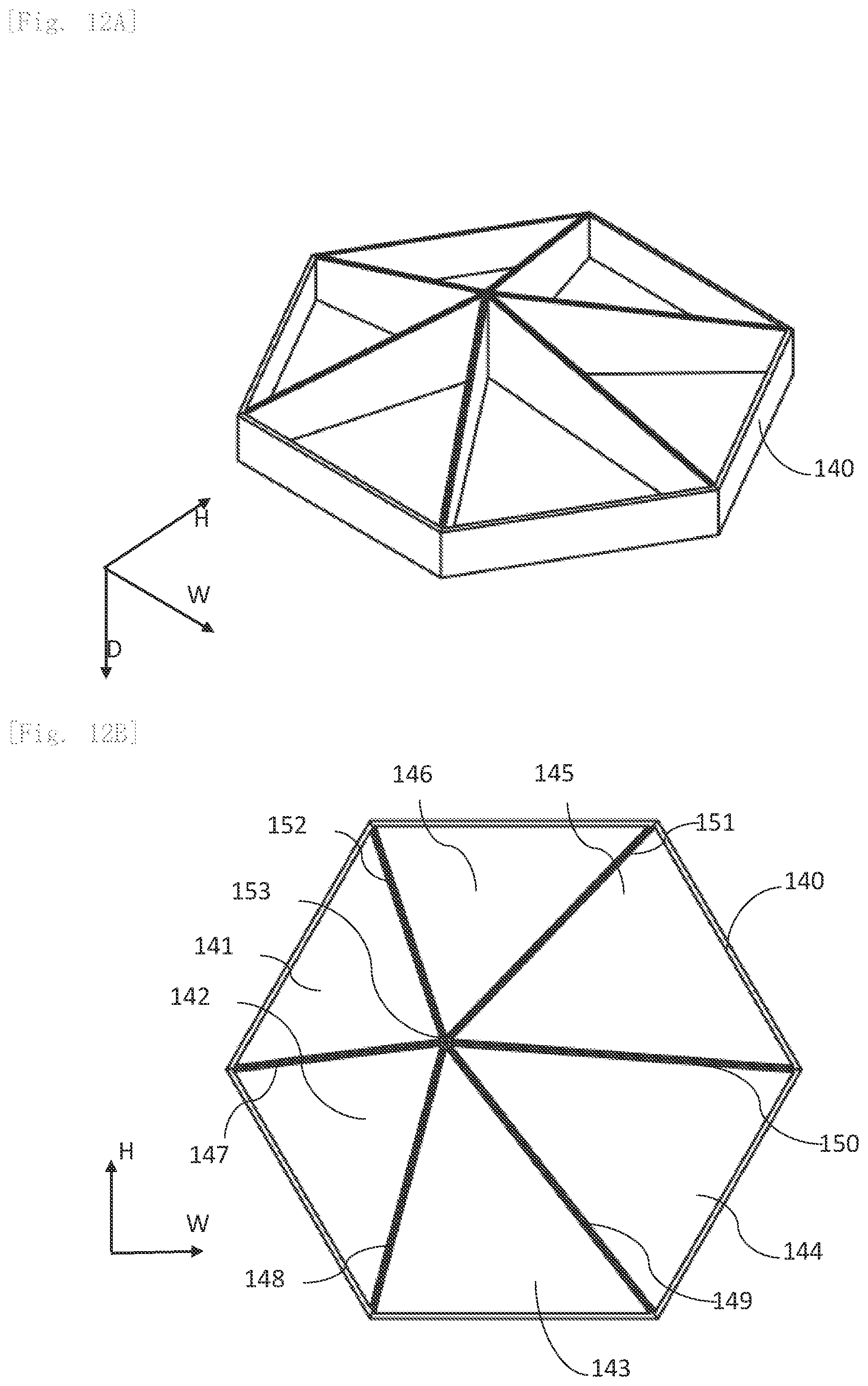 Patent US11854523 Figure 12 – Sound absorber, sound absorbing panel and sound absorbing wall