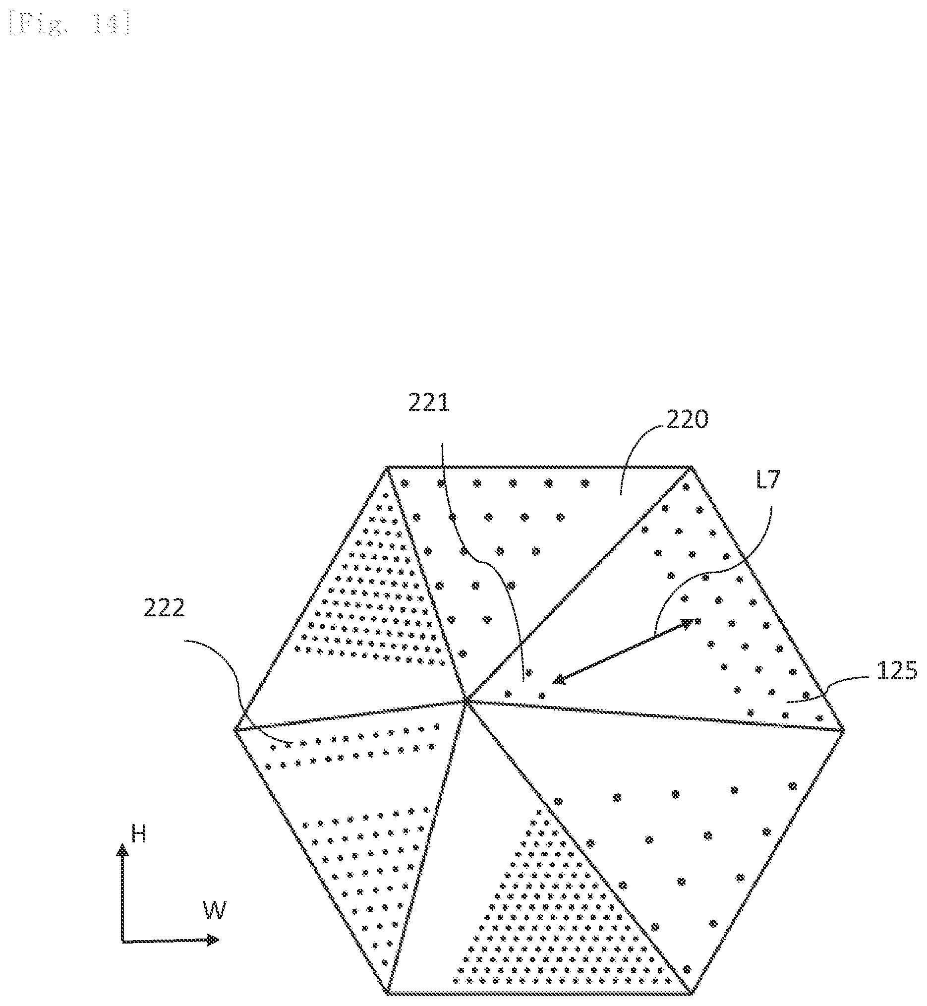 Patent US11854523 Figure 14 – Sound absorber, sound absorbing panel and sound absorbing wall