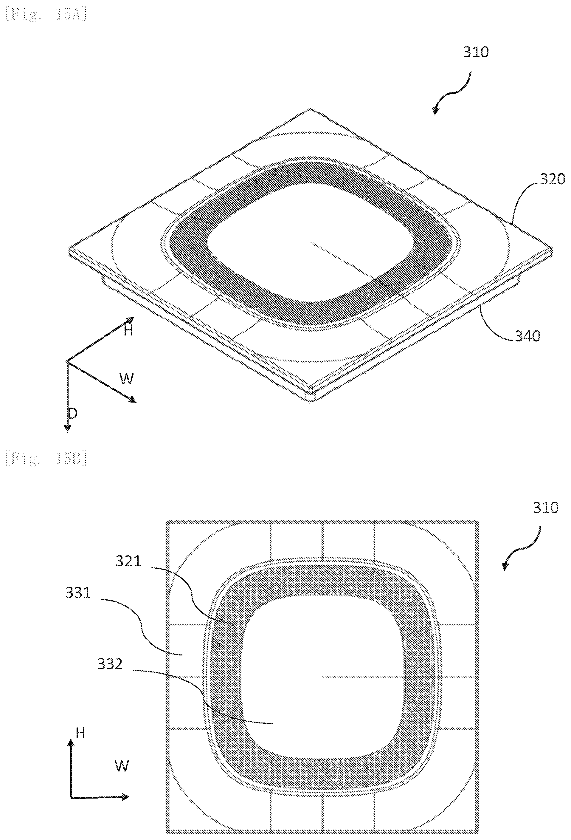 Patent US11854523 Figure 15 – Sound absorber, sound absorbing panel and sound absorbing wall