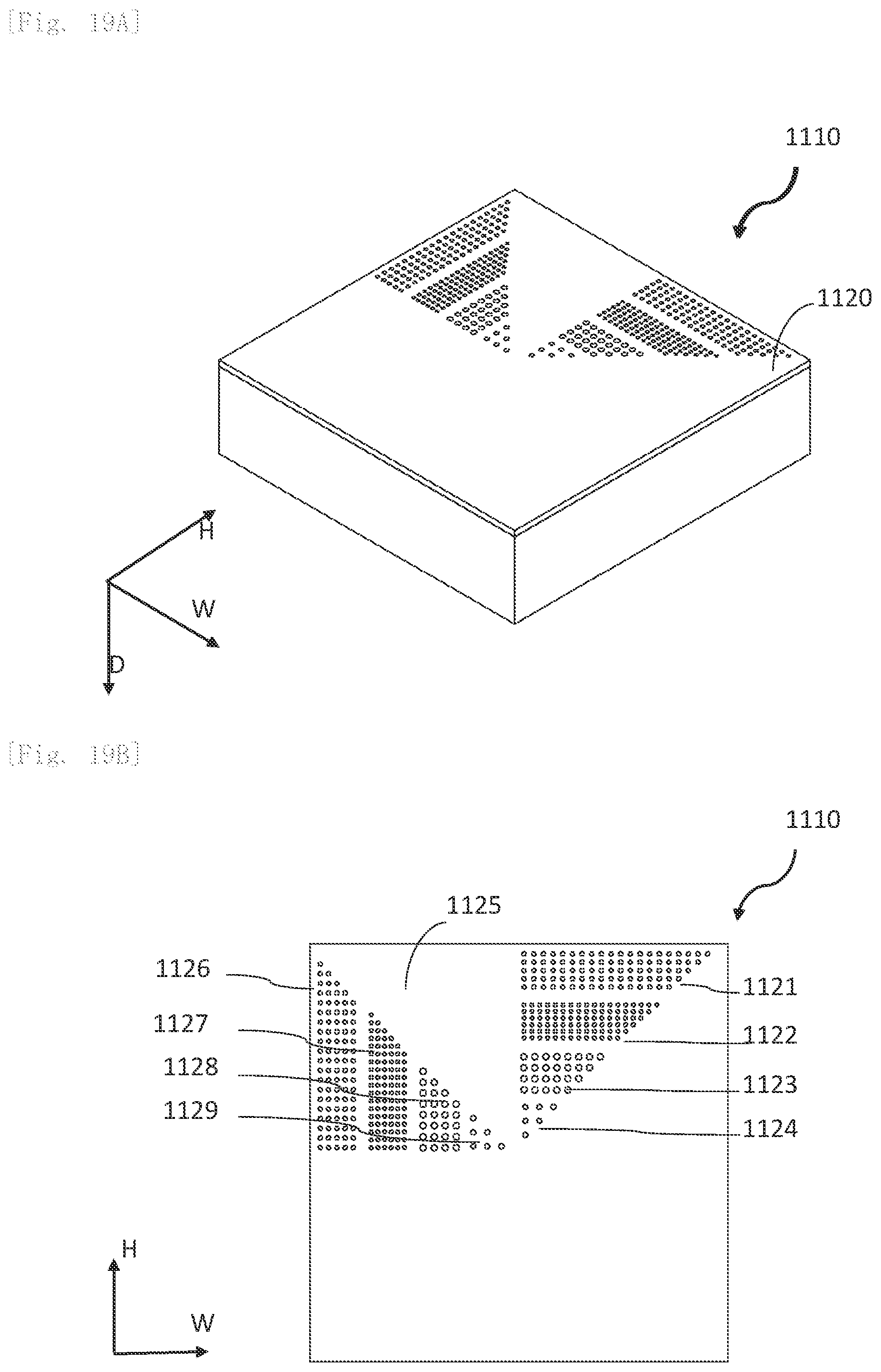 Patent US11854523 Figure 19 – Sound absorber, sound absorbing panel and sound absorbing wall