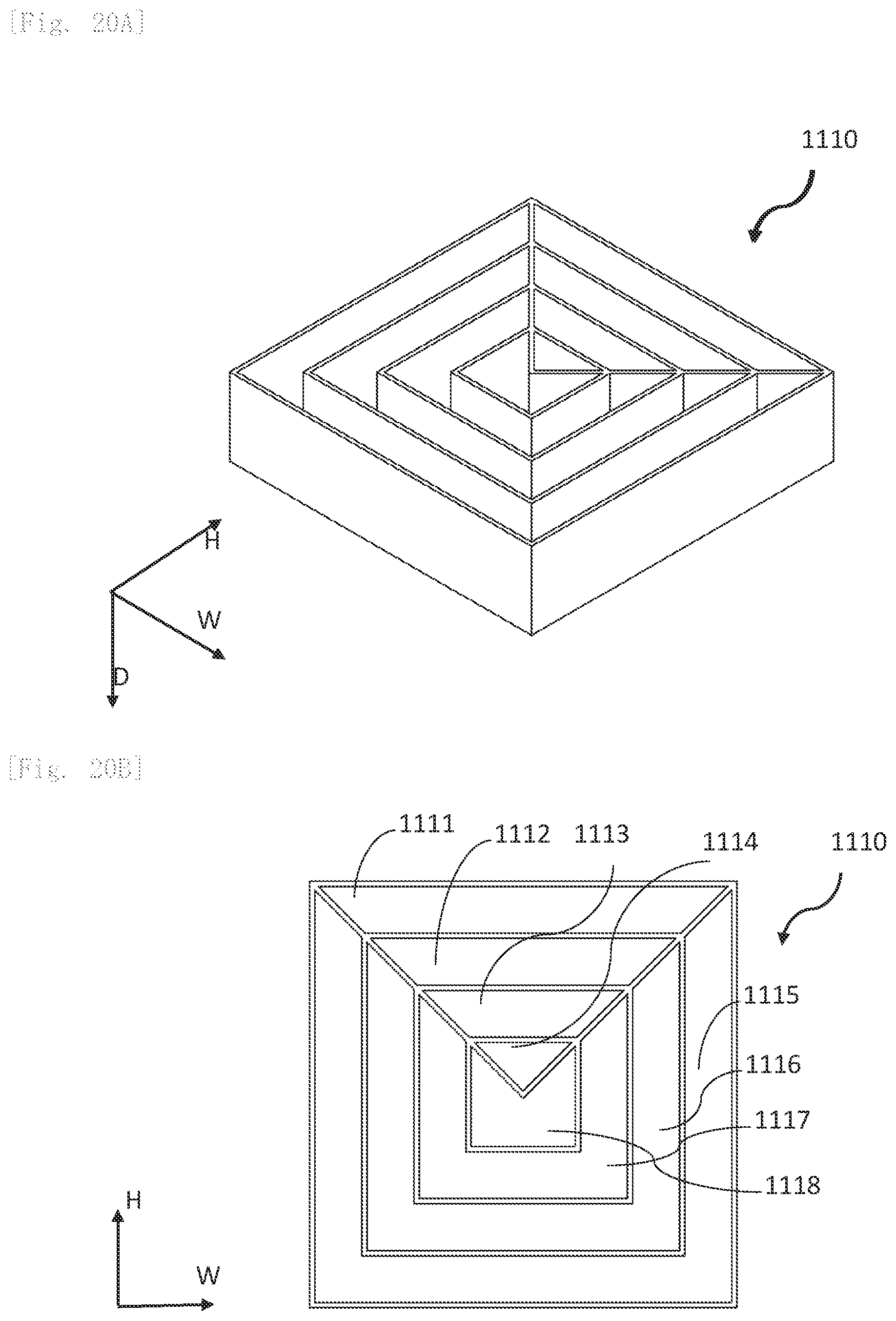 Patent US11854523 Figure 20 – Sound absorber, sound absorbing panel and sound absorbing wall