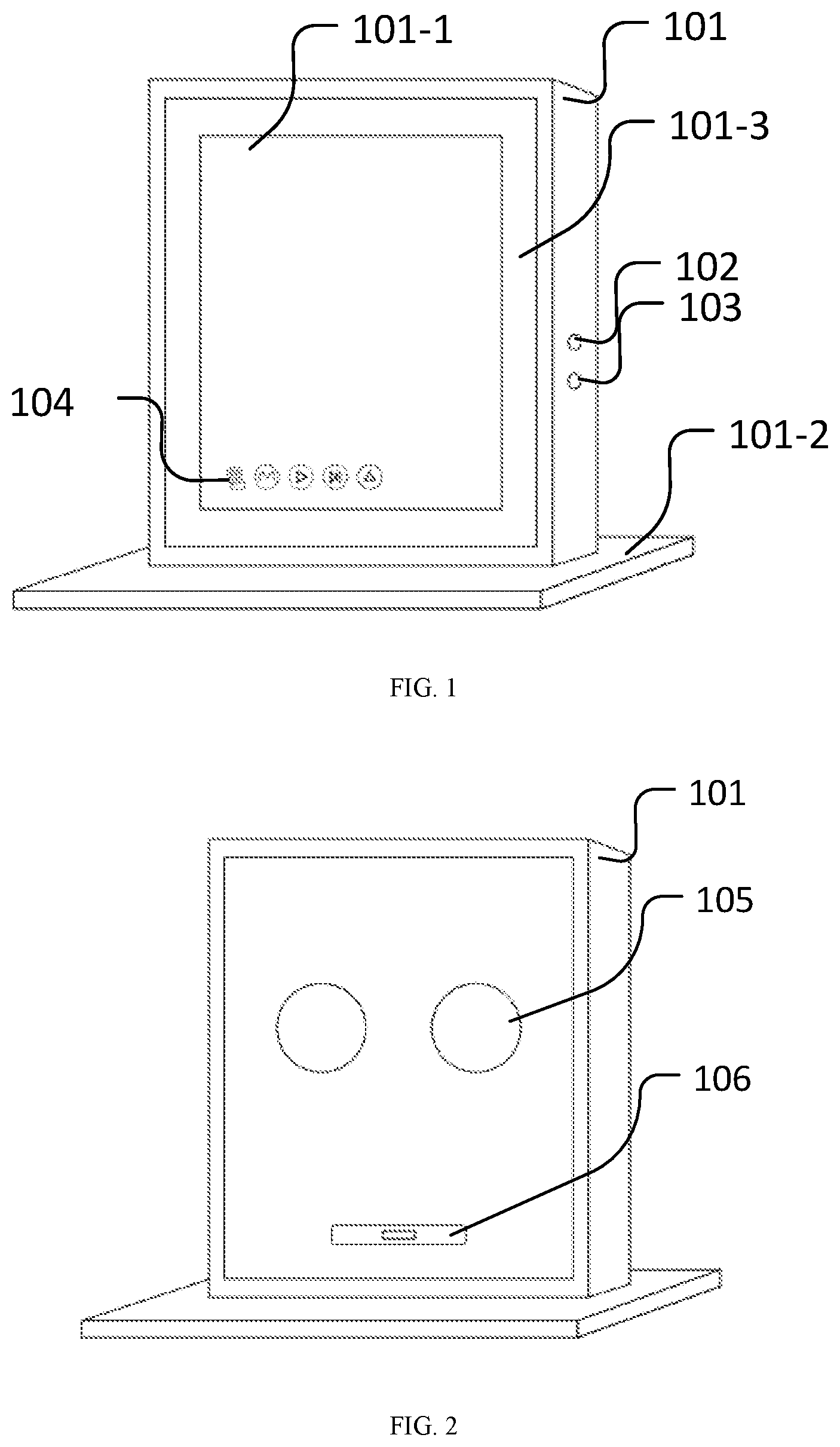Patent US11854546 — Speech-controlled vanity mirror — Figure 1