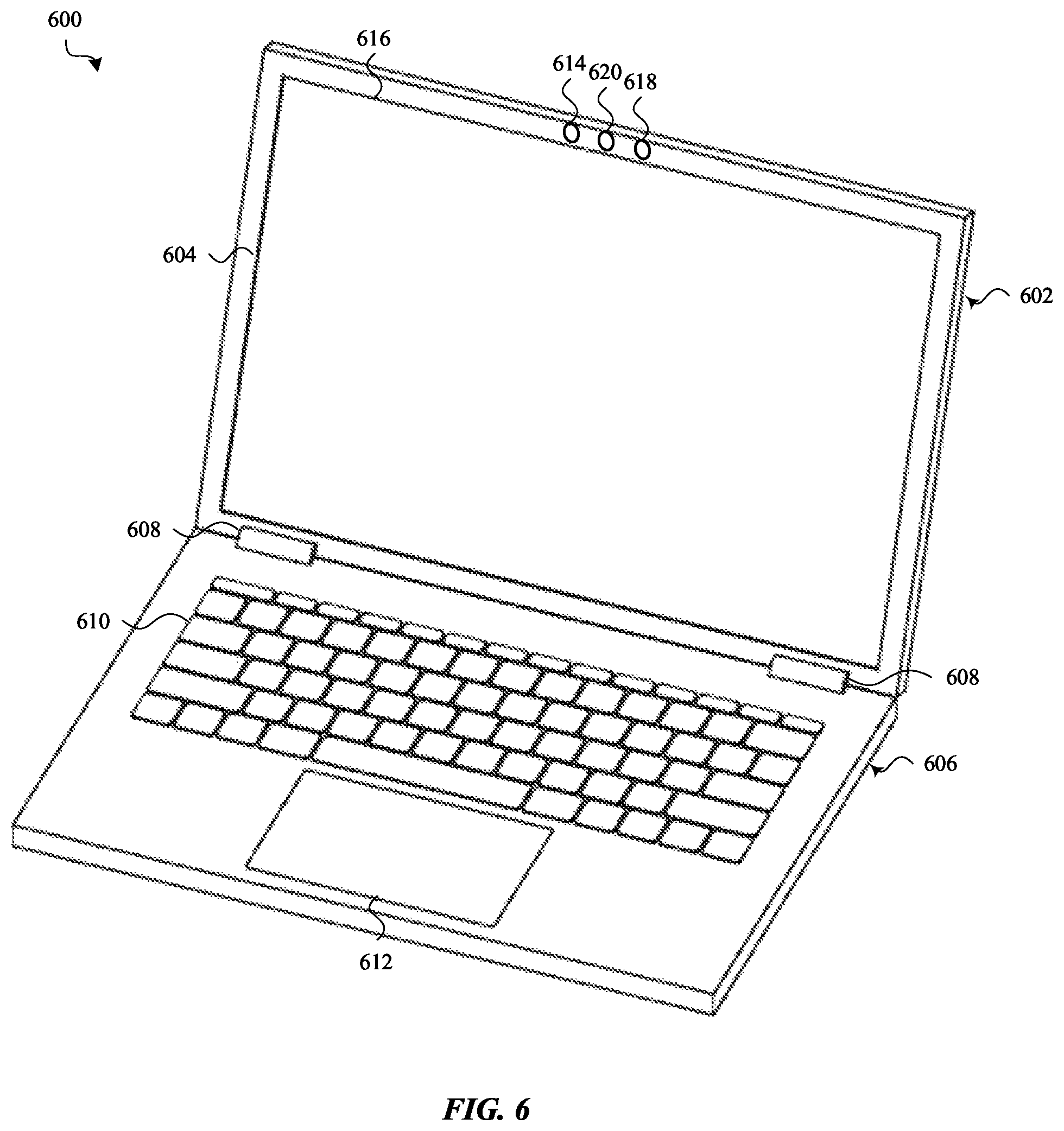 Patent US11854568 Figure 7 – Directional voice sensing using coherent optical detection