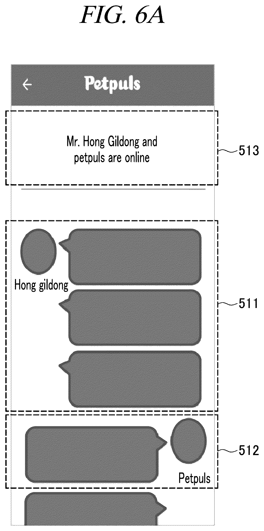 Patent US11854574 Figure 5 – Interactive chatbot algorithm between human and companion animals through analysis of companion animal's emotions and states based on companion animal's voice and activity information