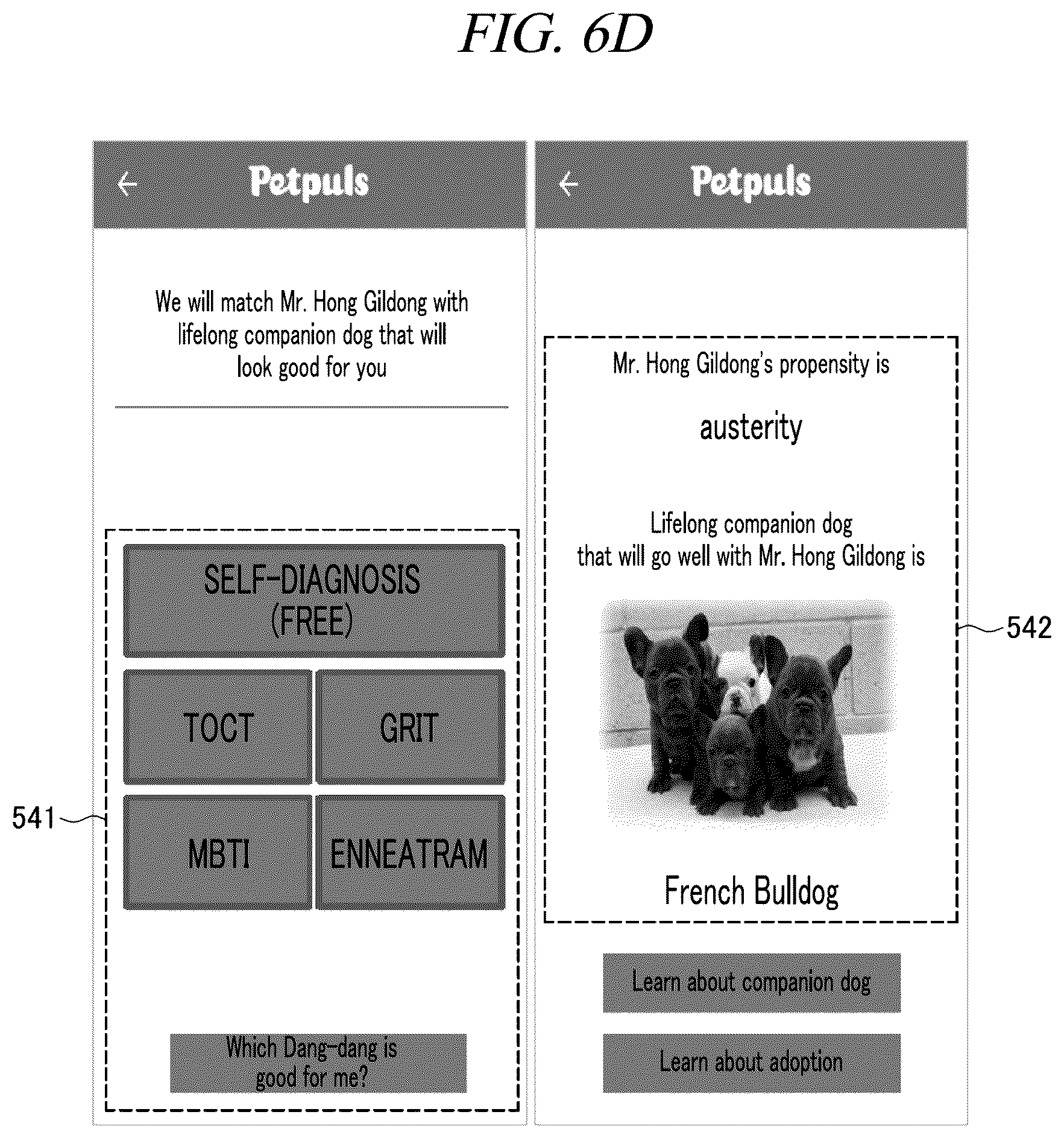 Patent US11854574 Figure 8 – Interactive chatbot algorithm between human and companion animals through analysis of companion animal's emotions and states based on companion animal's voice and activity information
