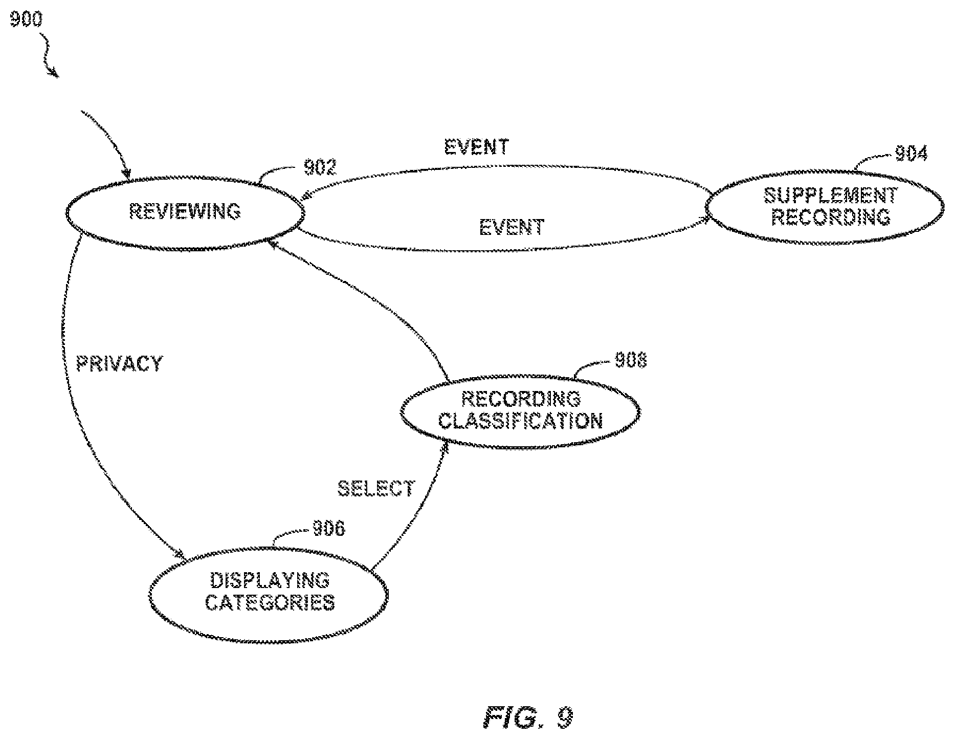 Patent US11854578 Figure 7 – Shift hub dock for incident recording systems and methods