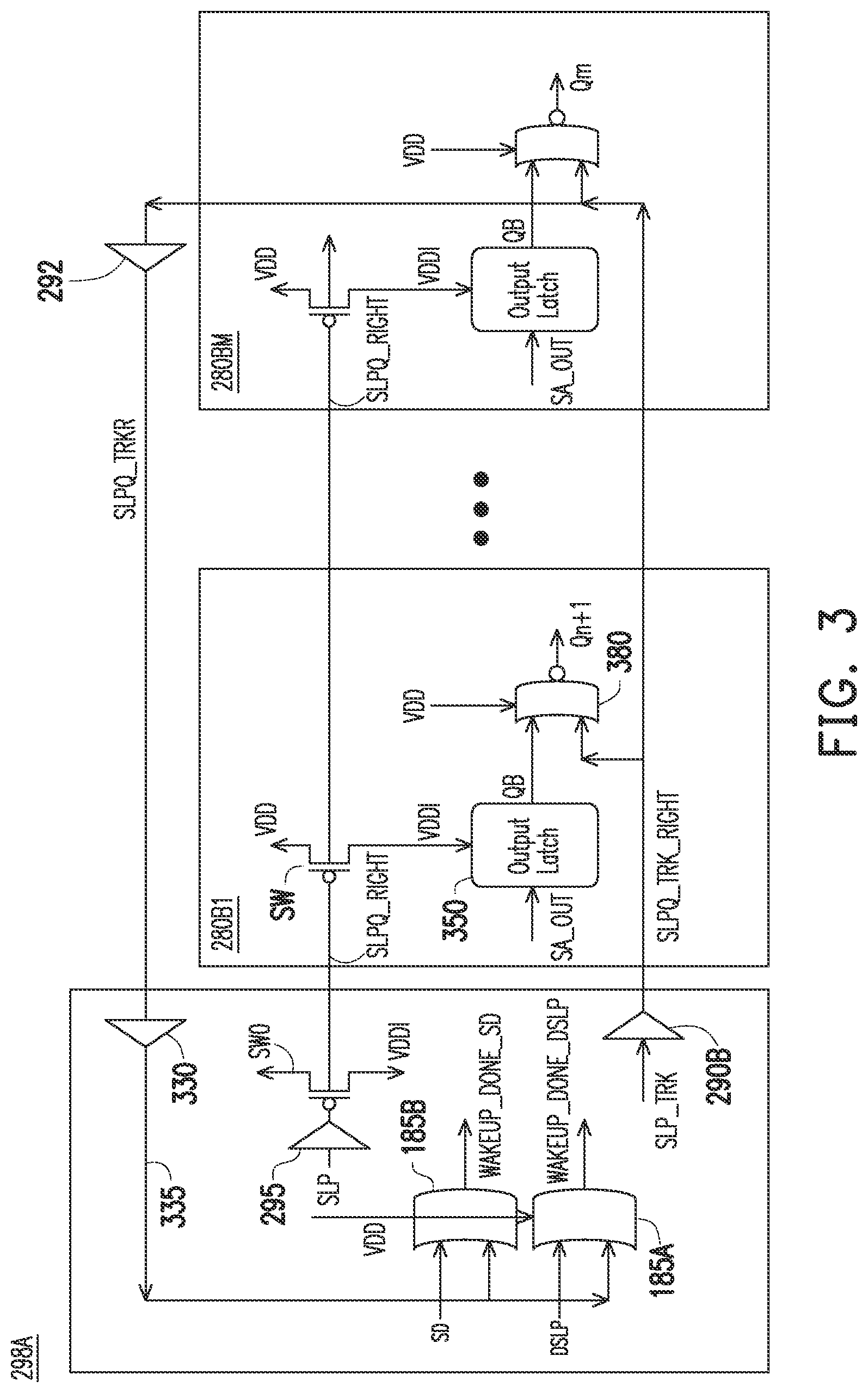 Patent US11854587 Figure 3 – Low power wake up for memory