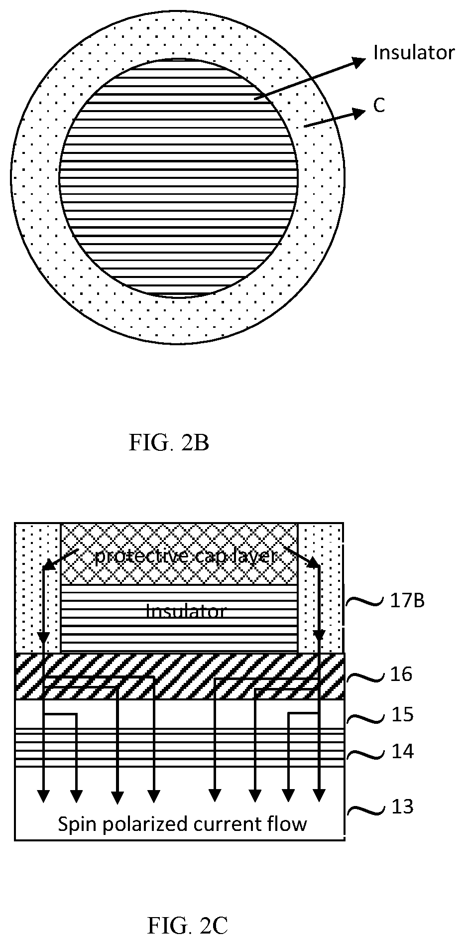 Patent US11854589 Figure 4 – STT-SOT hybrid magnetoresistive element and manufacture thereof