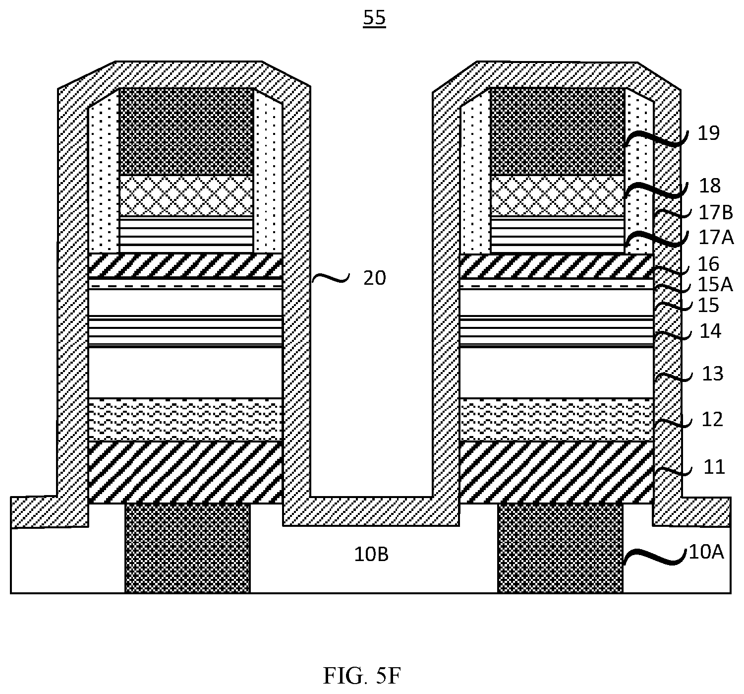 Patent US11854589 Figure 13 – STT-SOT hybrid magnetoresistive element and manufacture thereof