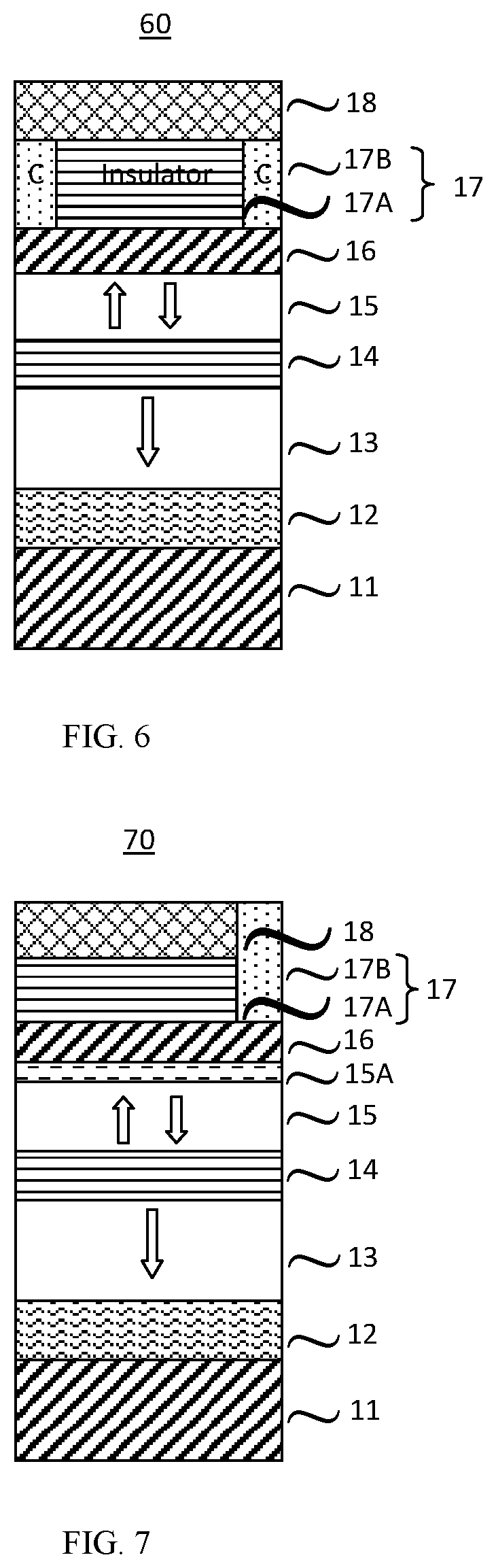 Patent US11854589 Figure 14 – STT-SOT hybrid magnetoresistive element and manufacture thereof