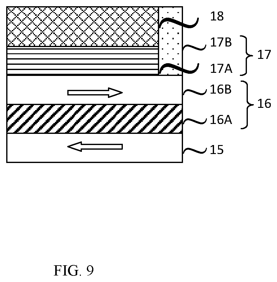 Patent US11854589 Figure 16 – STT-SOT hybrid magnetoresistive element and manufacture thereof
