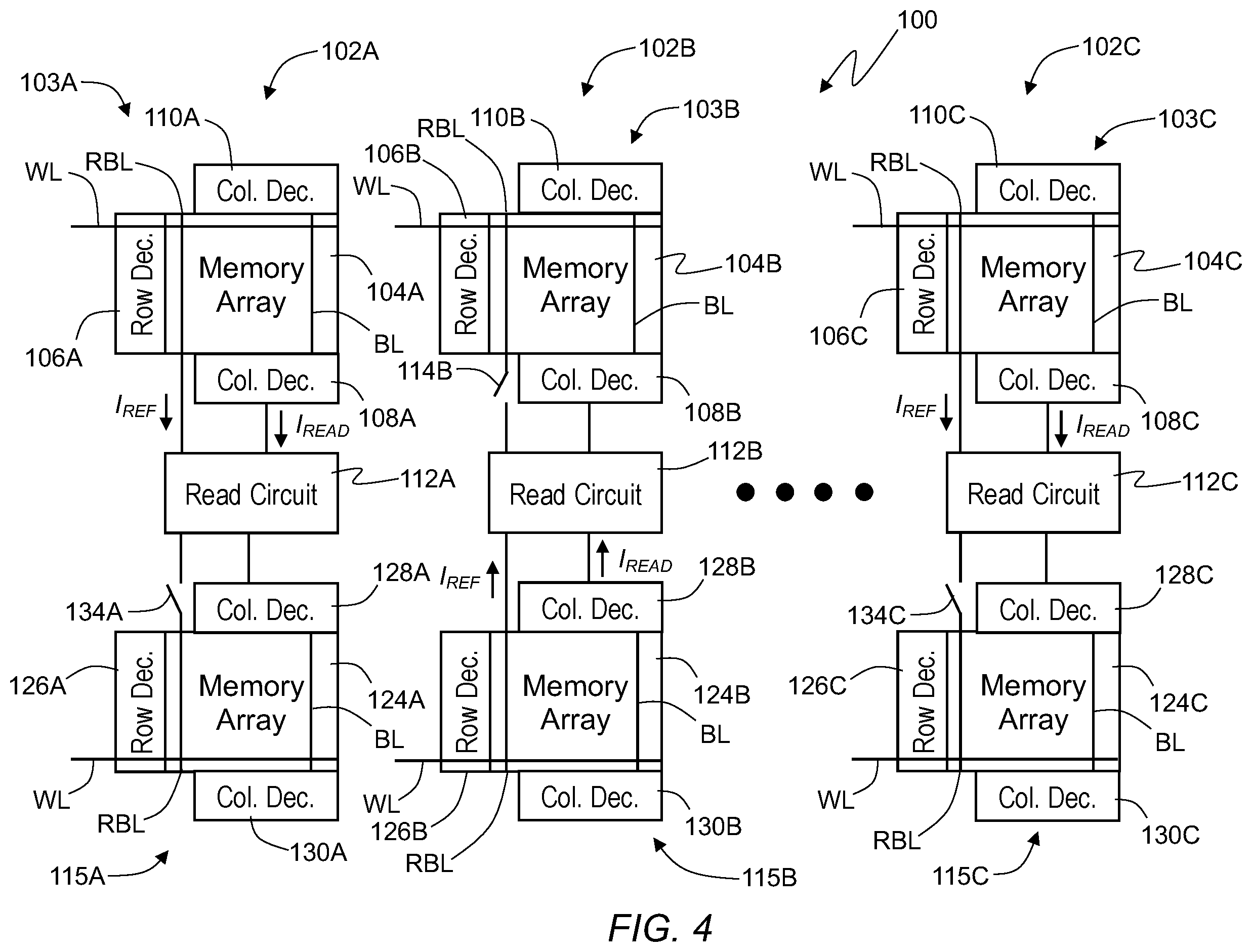 Patent US11854591 Figure 4 – Magnetic memory read circuit and calibration method therefor