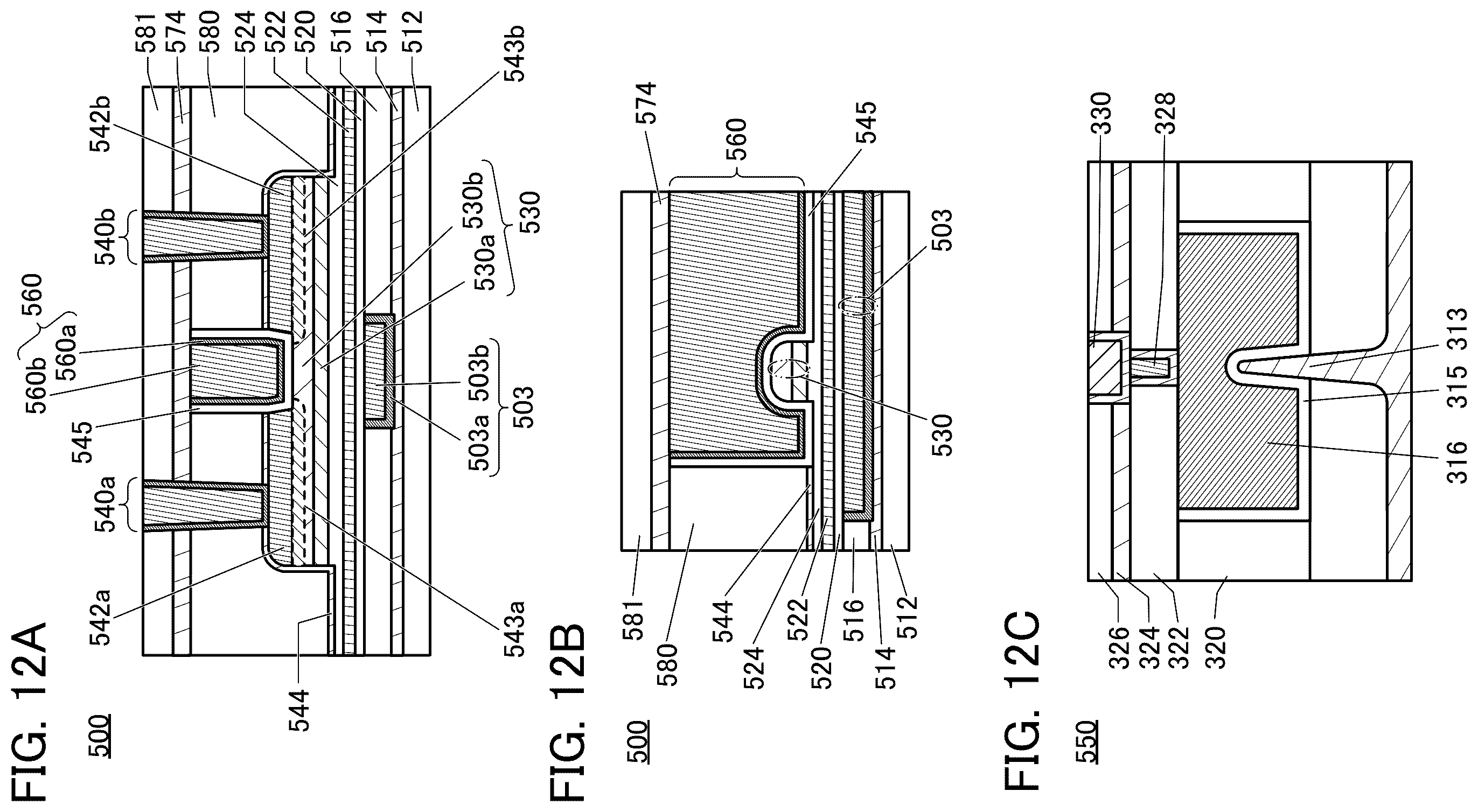 Patent US11854599 Figure 12 – Semiconductor device, electronic component, and electronic device