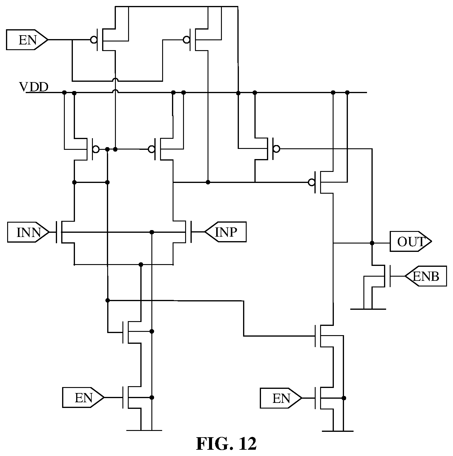 Patent US11854605 Figure 12 – State detection circuit for anti-fuse memory cell, and memory