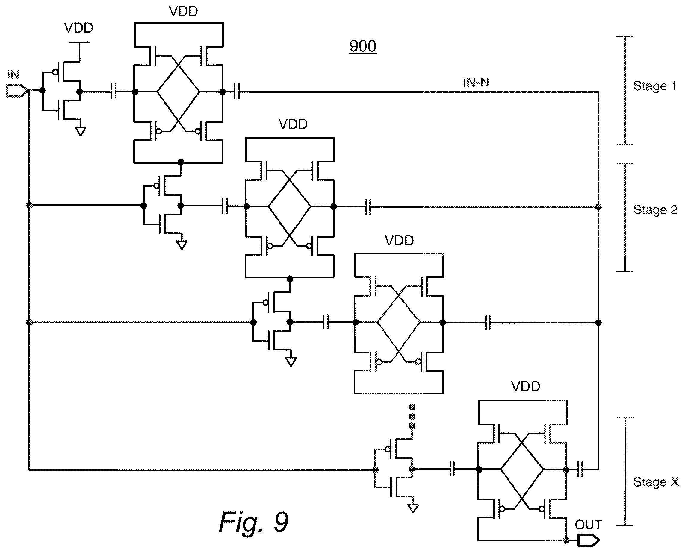 Patent US11854608 Figure 8 – SRAM architecture