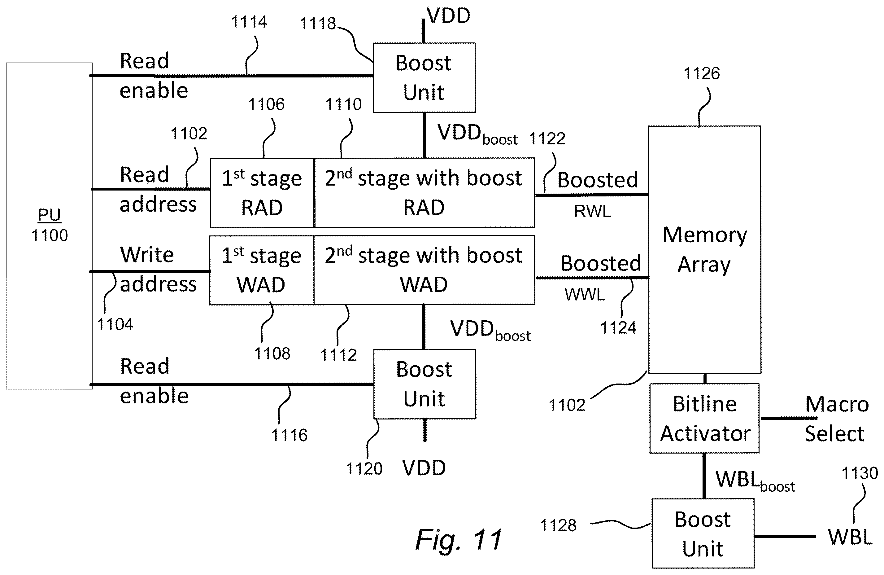 Patent US11854608 Figure 10 – SRAM architecture