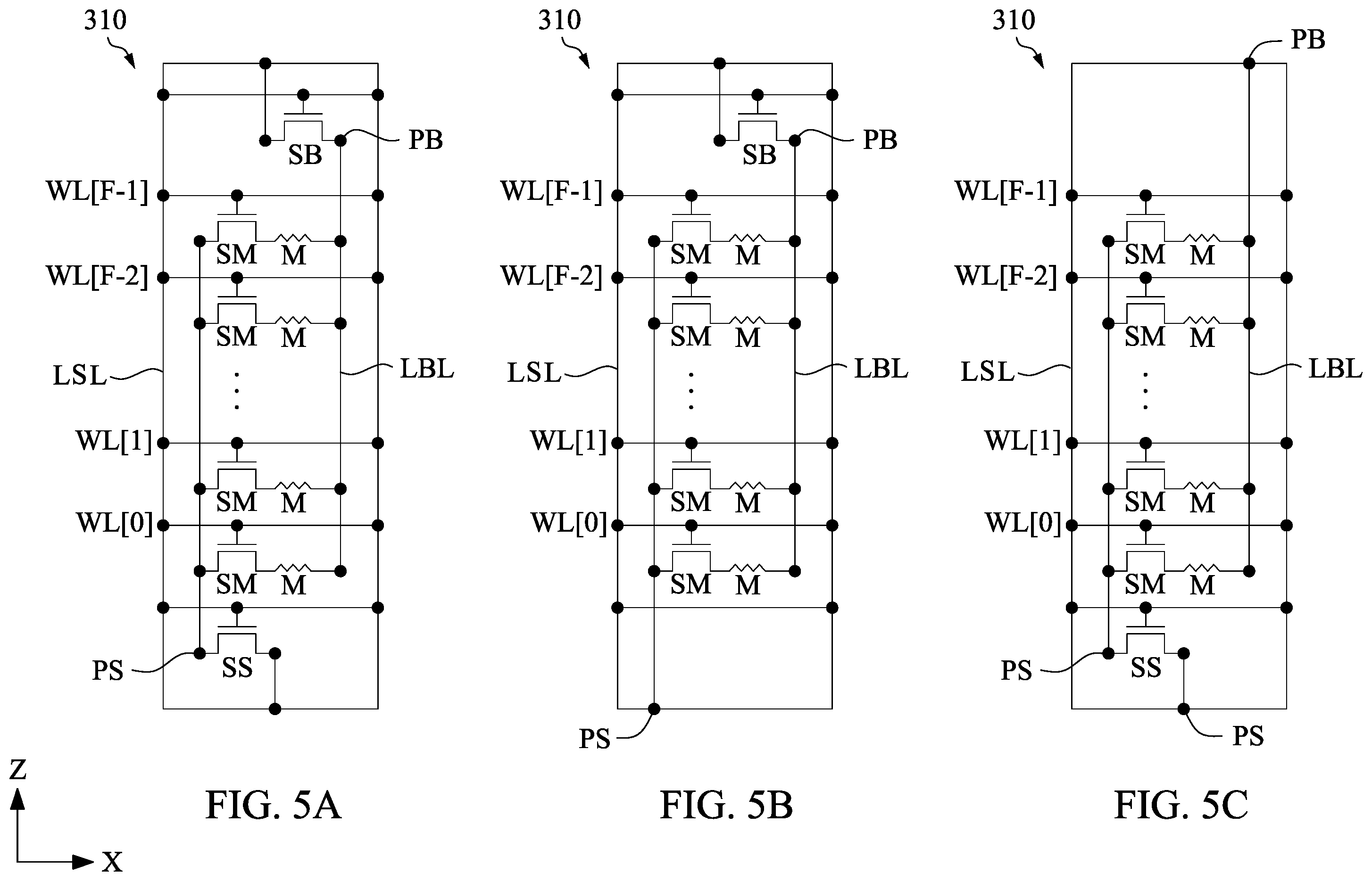 Patent US11854616 Figure 6 – Memory including metal rails with balanced loading