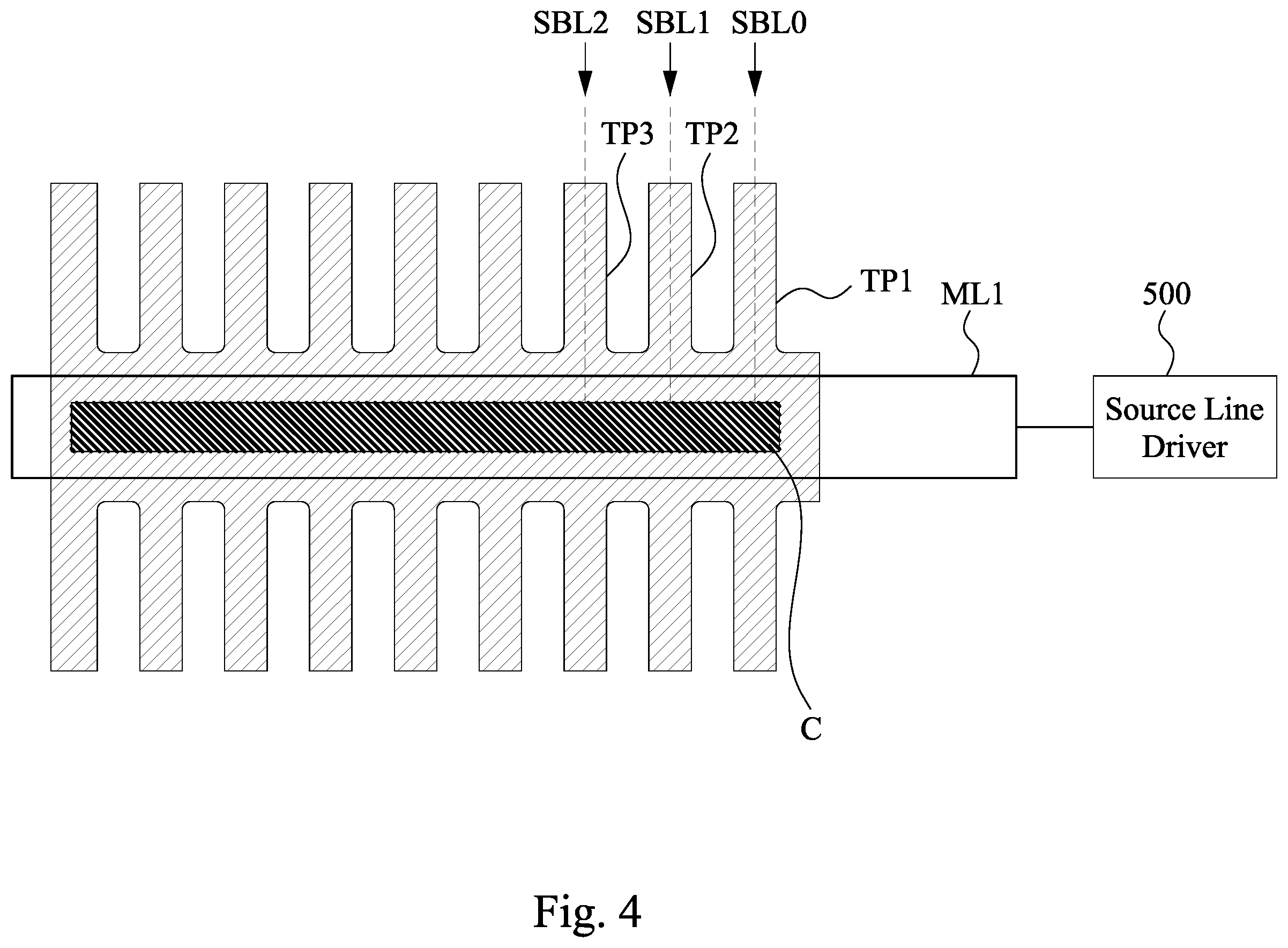 Patent US11854625 Figure 4 – Device and method for operating the same