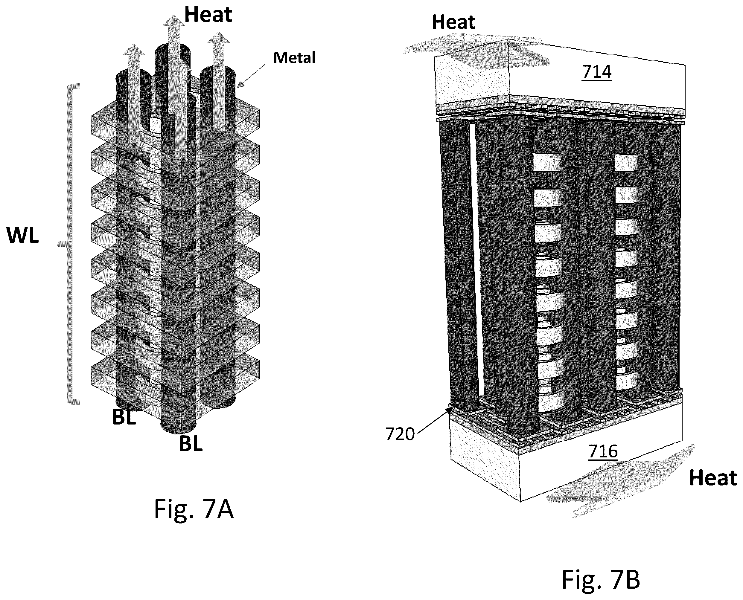 Patent US11854646 Figure 13 – 3D memory semiconductor devices and structures with bit-line pillars