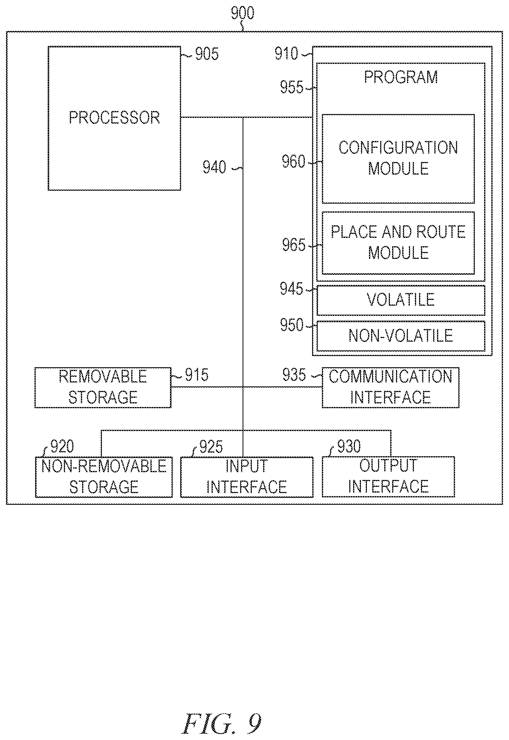 Patent US11854647 Figure 9 – Voltage level shifter transition time reduction