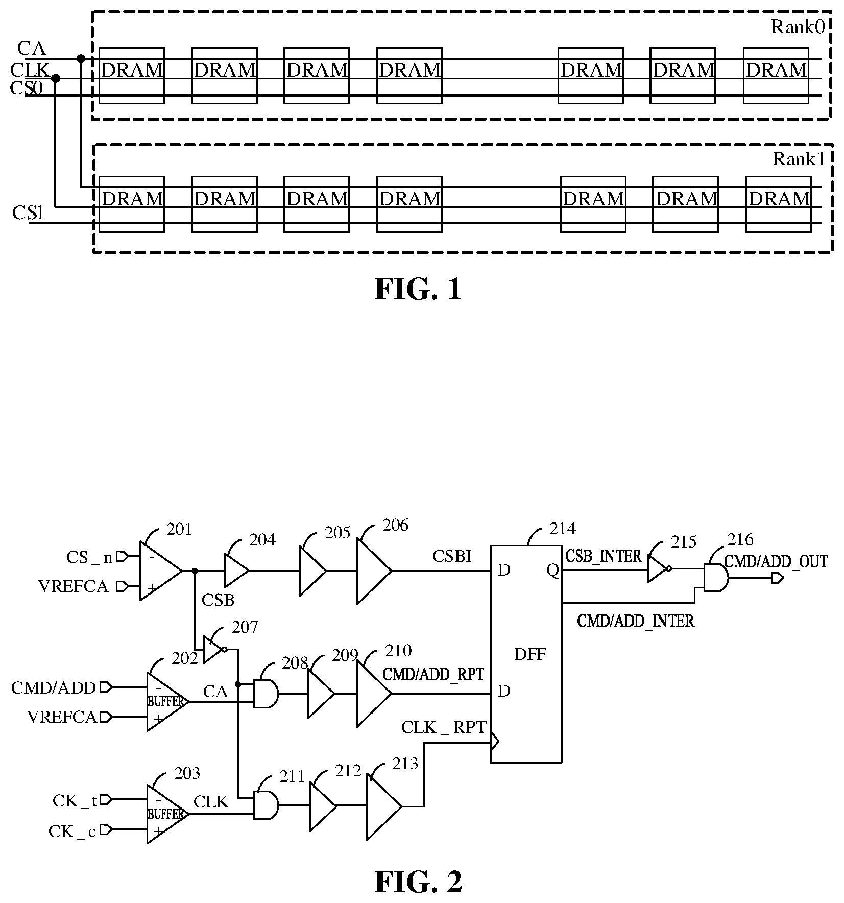 Patent US11854653 Figure 1 – Signal masking circuit and semiconductor memory