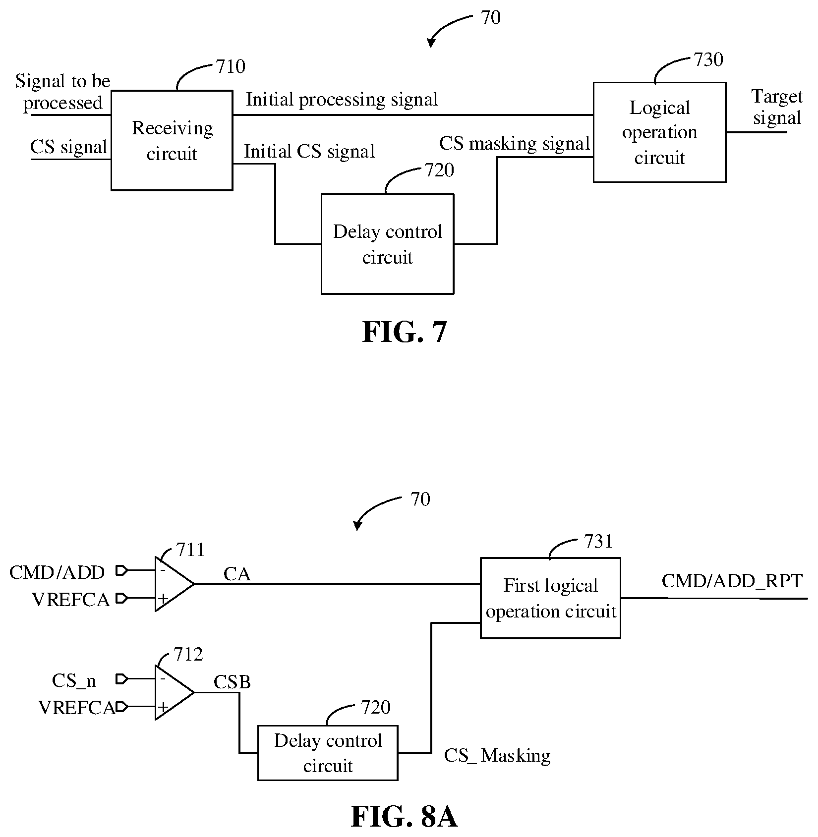 Patent US11854653 Figure 5 – Signal masking circuit and semiconductor memory