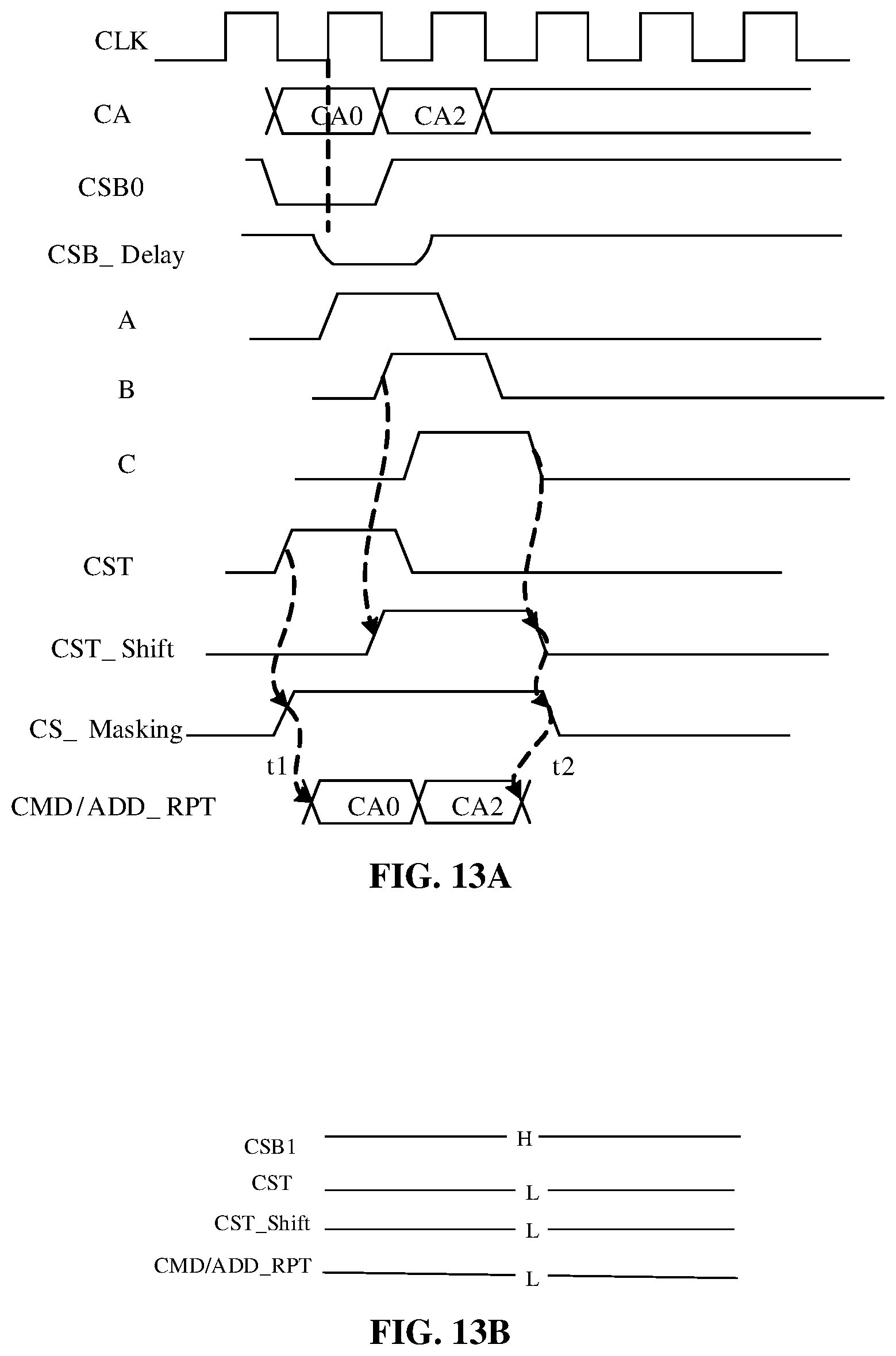 Patent US11854653 Figure 11 – Signal masking circuit and semiconductor memory