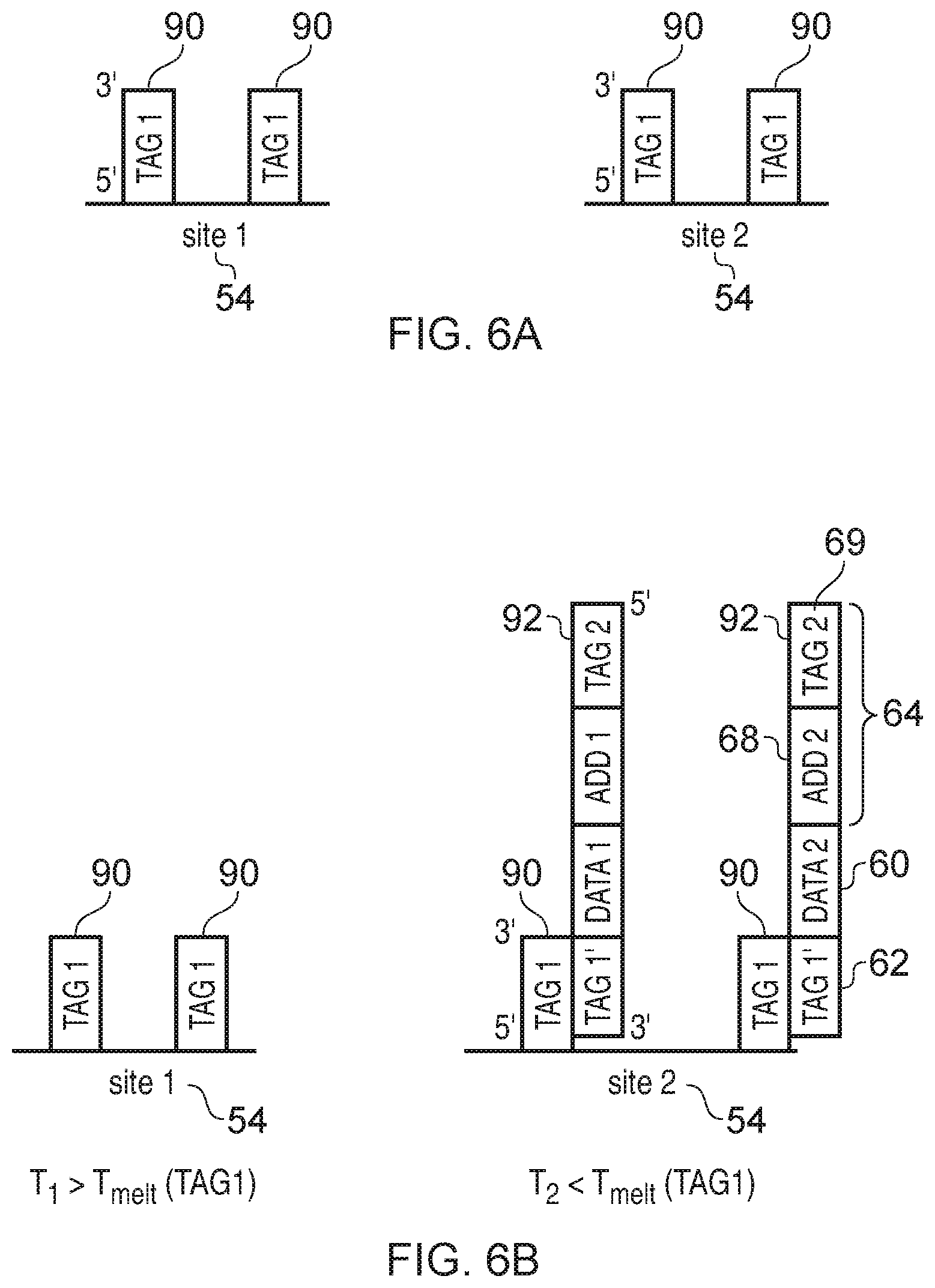 Patent US11854668 Figure 5 – Accessing data storage provided using double-stranded nucleic acid molecules