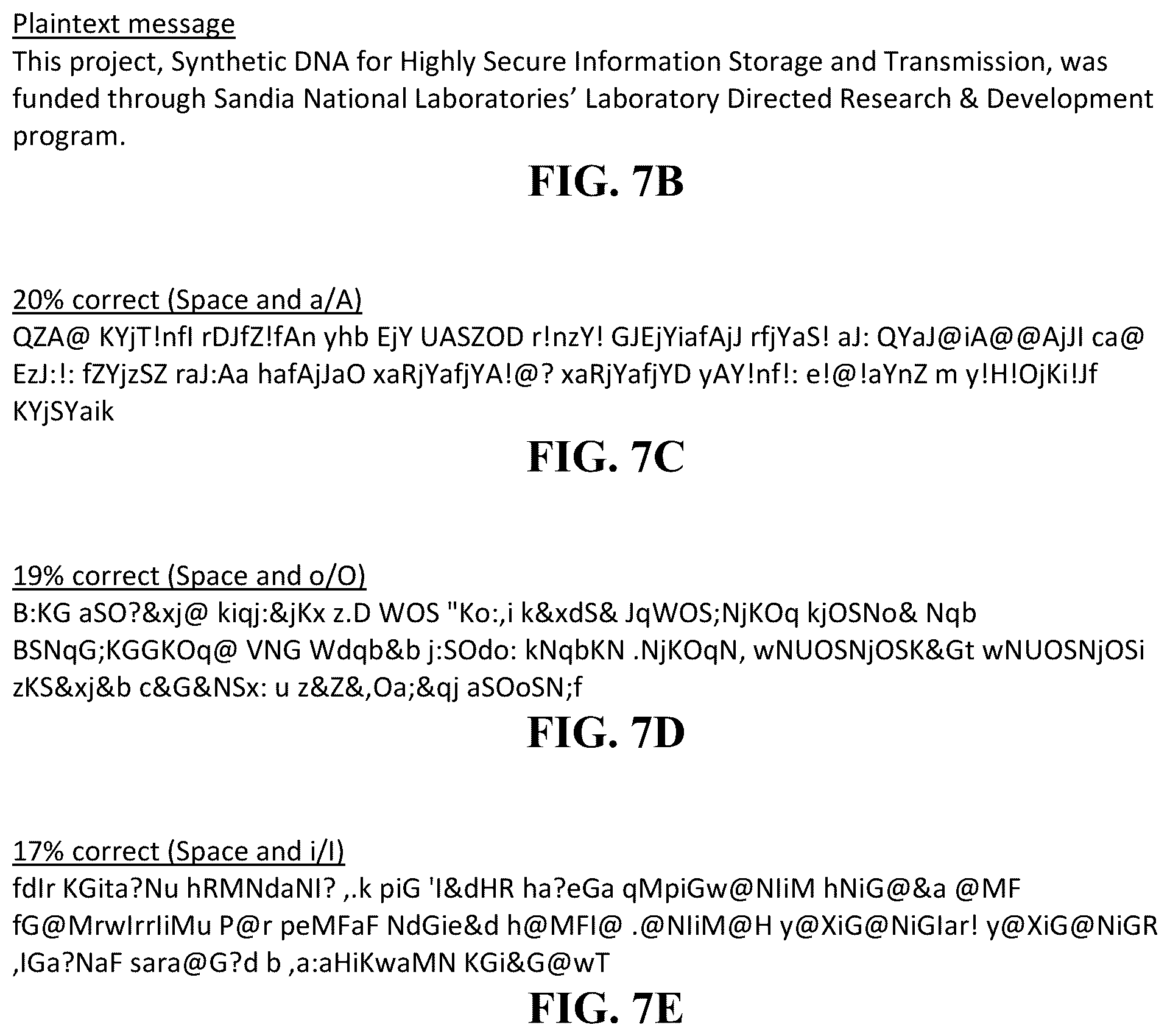 Patent US11854669 Figure 9 – Synthetic nucleic acids for information storage and transmission