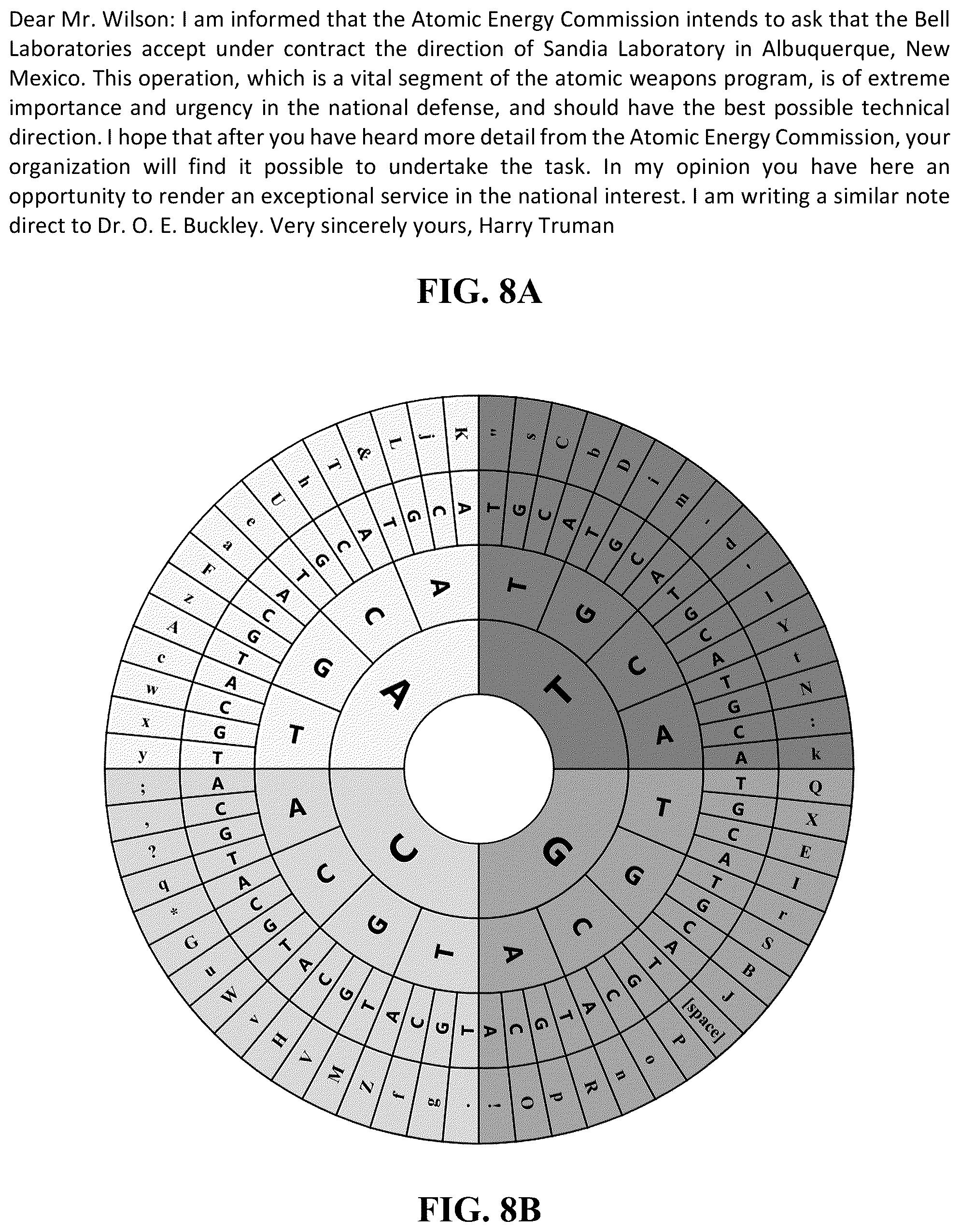 Patent US11854669 Figure 10 – Synthetic nucleic acids for information storage and transmission