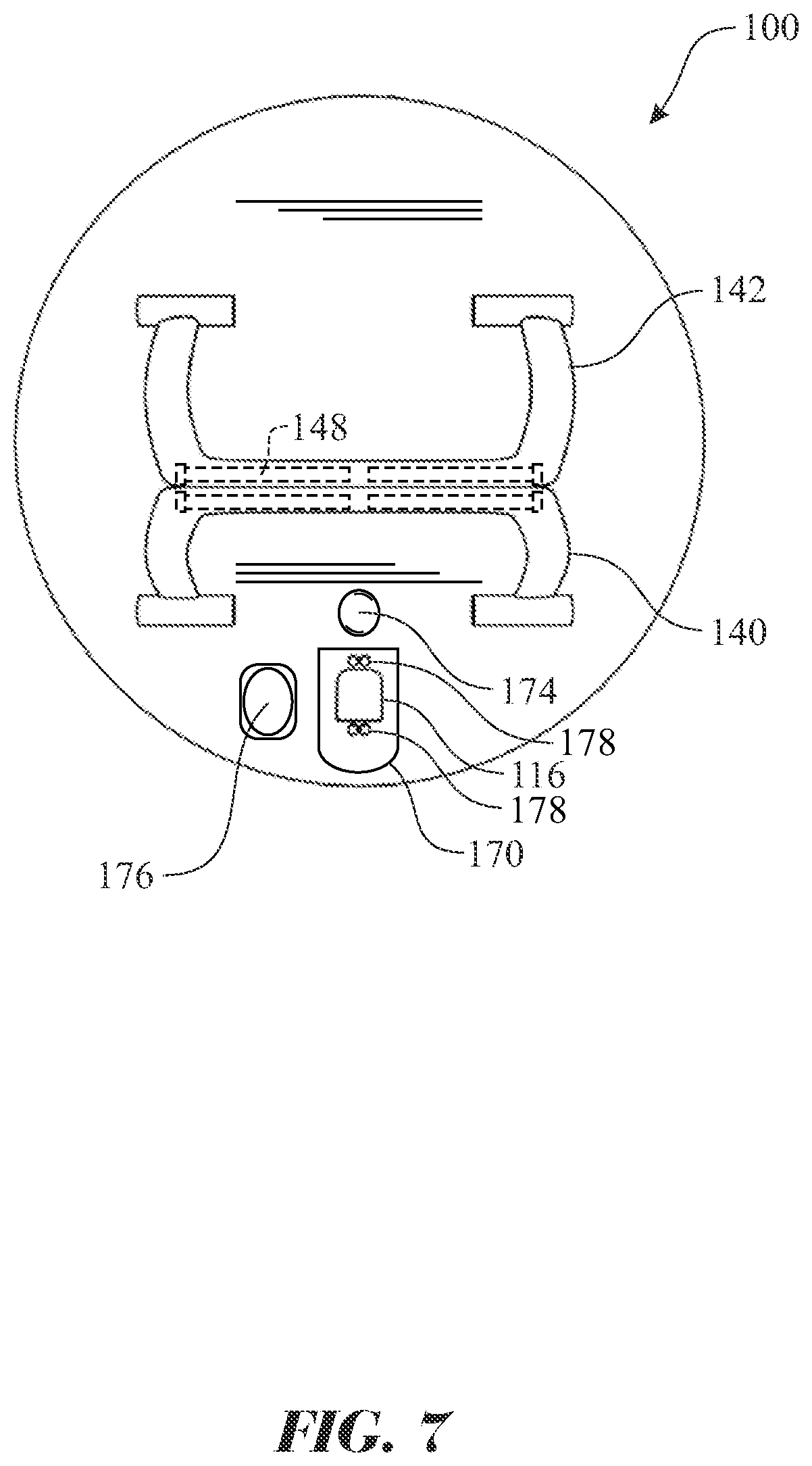 Patent US11854680 Figure 7 – Narcotics and opioids secure storage and dispensing apparatus and method of use