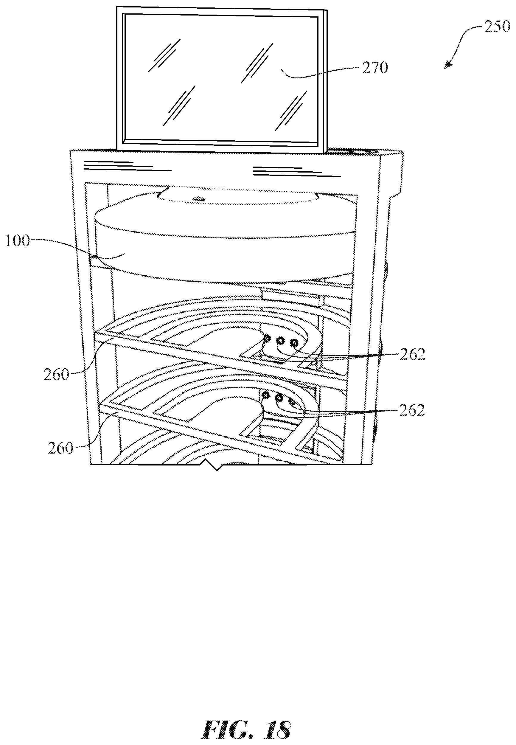 Patent US11854680 Figure 18 – Narcotics and opioids secure storage and dispensing apparatus and method of use